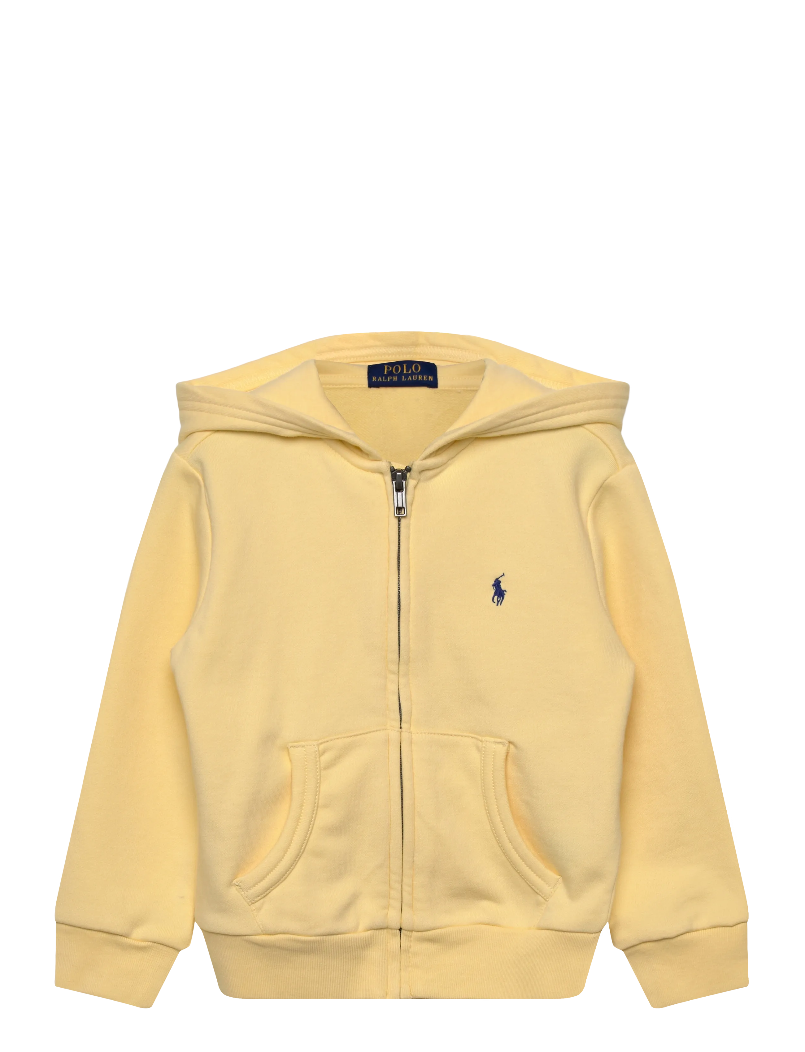 Ralph Lauren Kids French Terry Full-Zip Hoodie - Sweatshirts & Huvtröjor - T-BIRD YELLOW / yellow