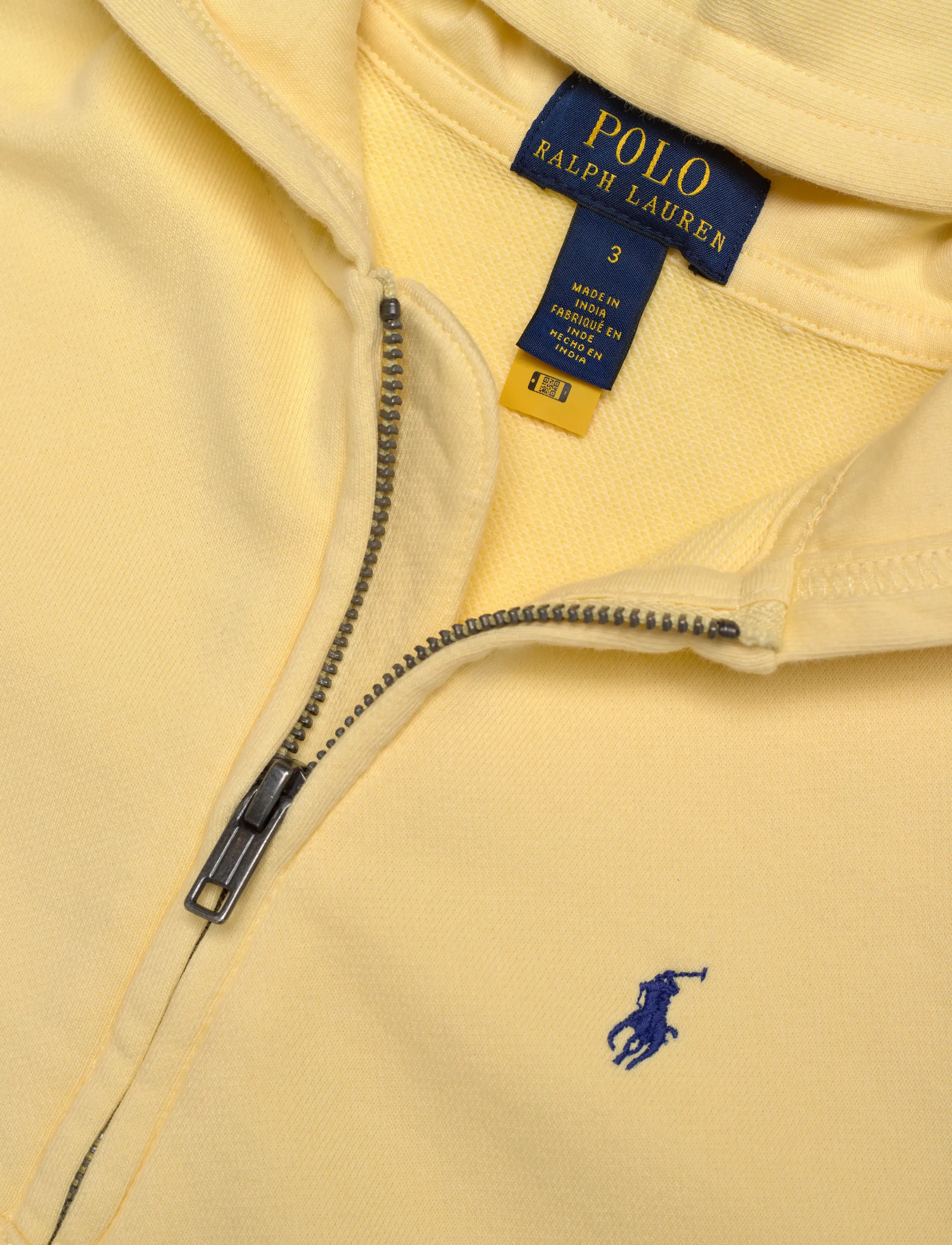 Ralph Lauren Kids - French Terry Full-Zip Hoodie - džemperiai su gobtuvu - t-bird yellow - 2