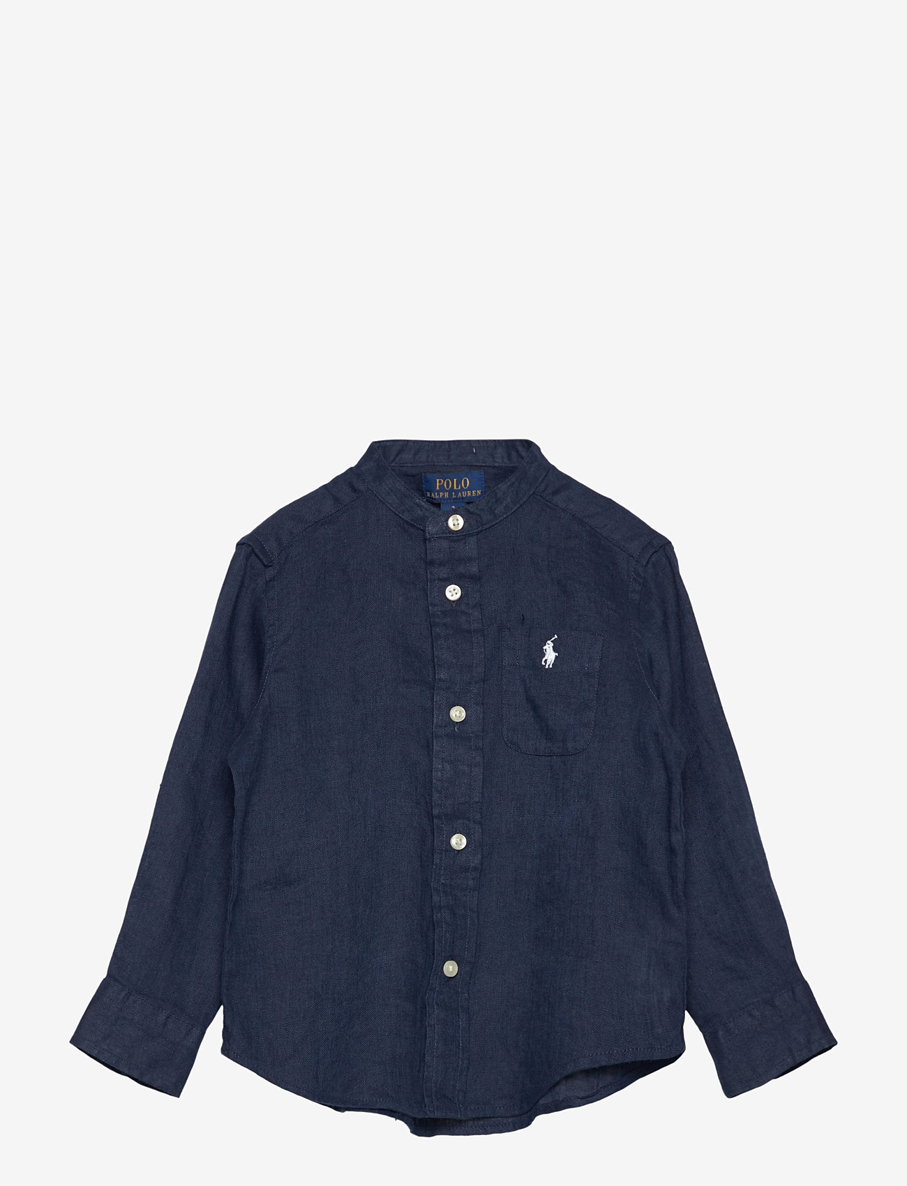 Ralph Lauren Kids - Linen Shirt - newport navy - 0