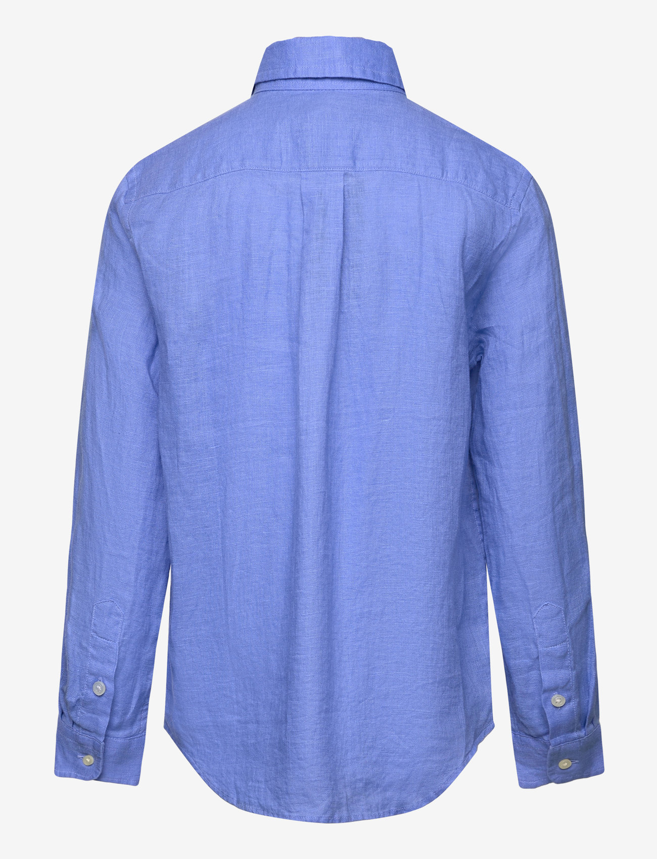 Ralph Lauren Kids - Linen Shirt - langærmede skjorter - harbor island blu - 1