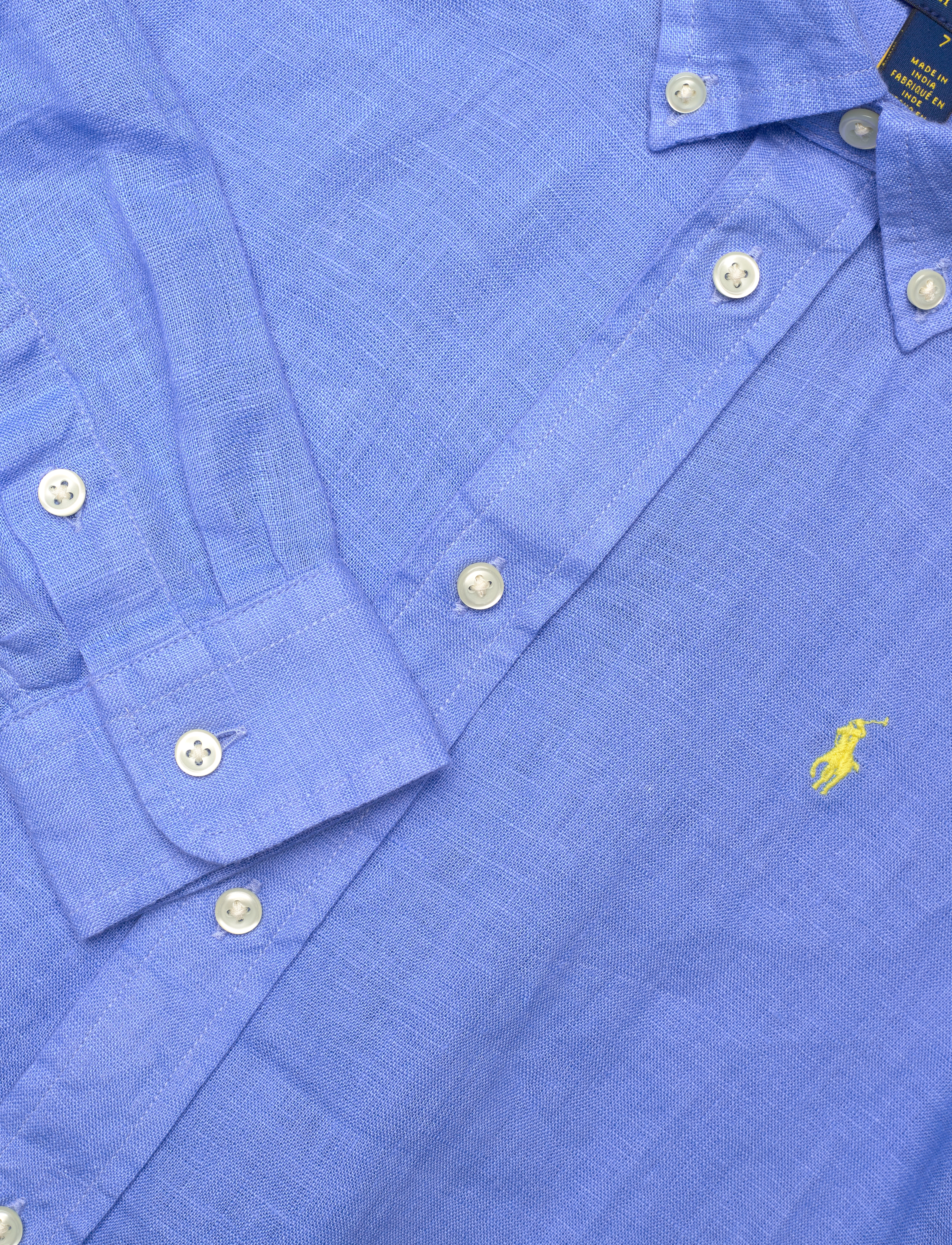 Ralph Lauren Kids - 17/1 PD LINEN V1-CLBDPPC-SI-SPS - langärmlige hemden - harbor island blu - 2