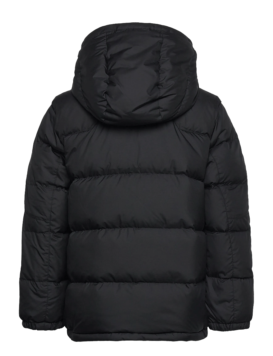 Ralph Lauren Kids - Ripstop Down Hooded Jacket - vetrarjakkar - polo black - 1