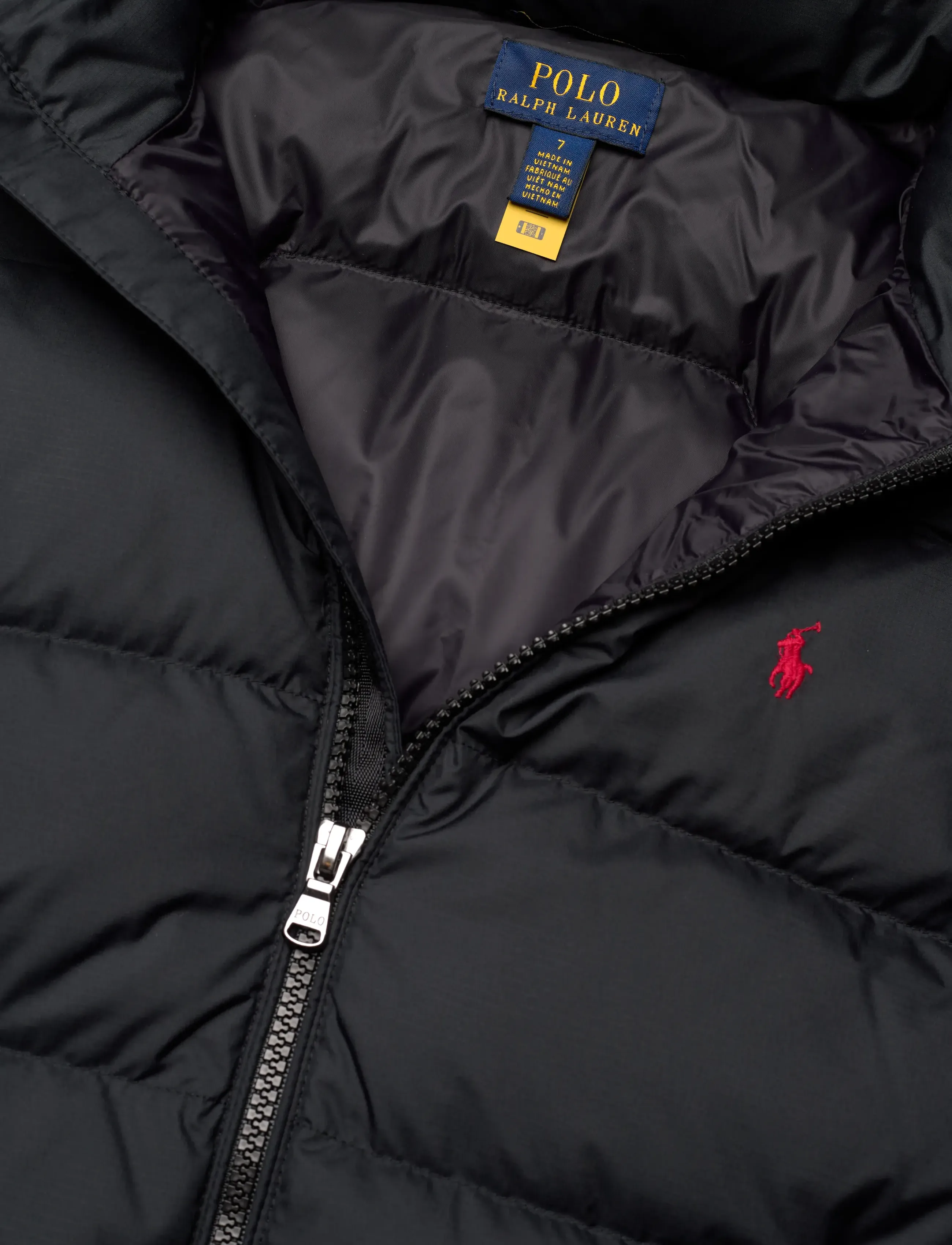 Ralph Lauren Kids - Ripstop Down Hooded Jacket - vetrarjakkar - polo black - 3