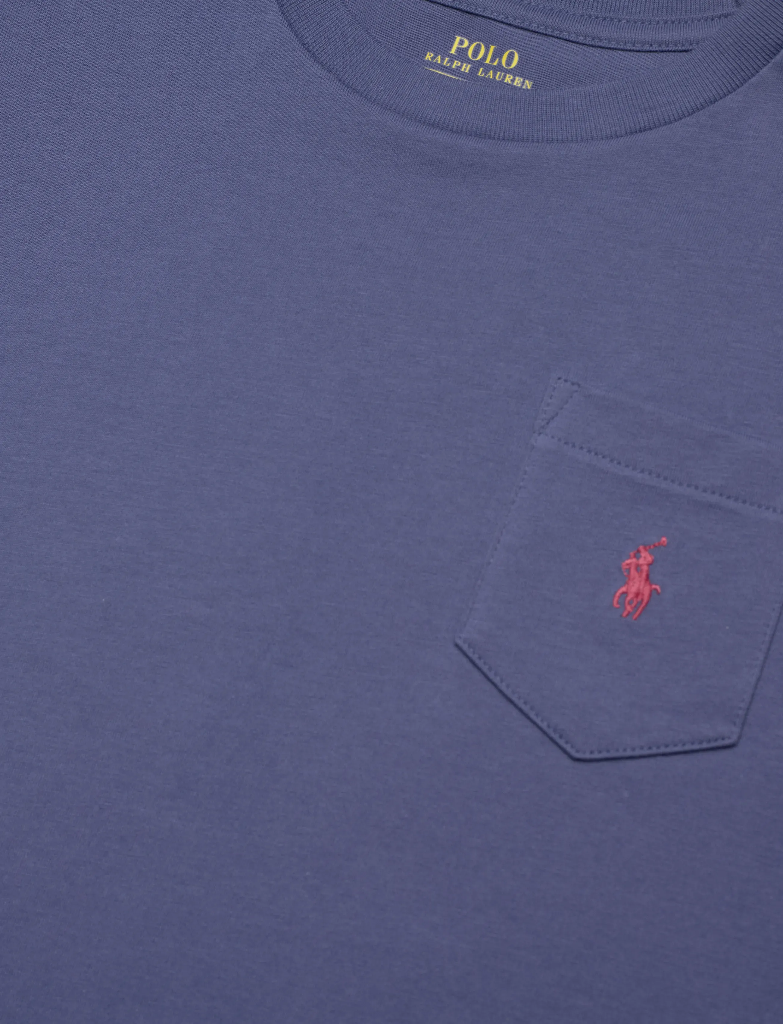 Ralph Lauren Kids - Cotton Jersey Pocket Tee - t-shirts à manches courtes - blue heaven - 2