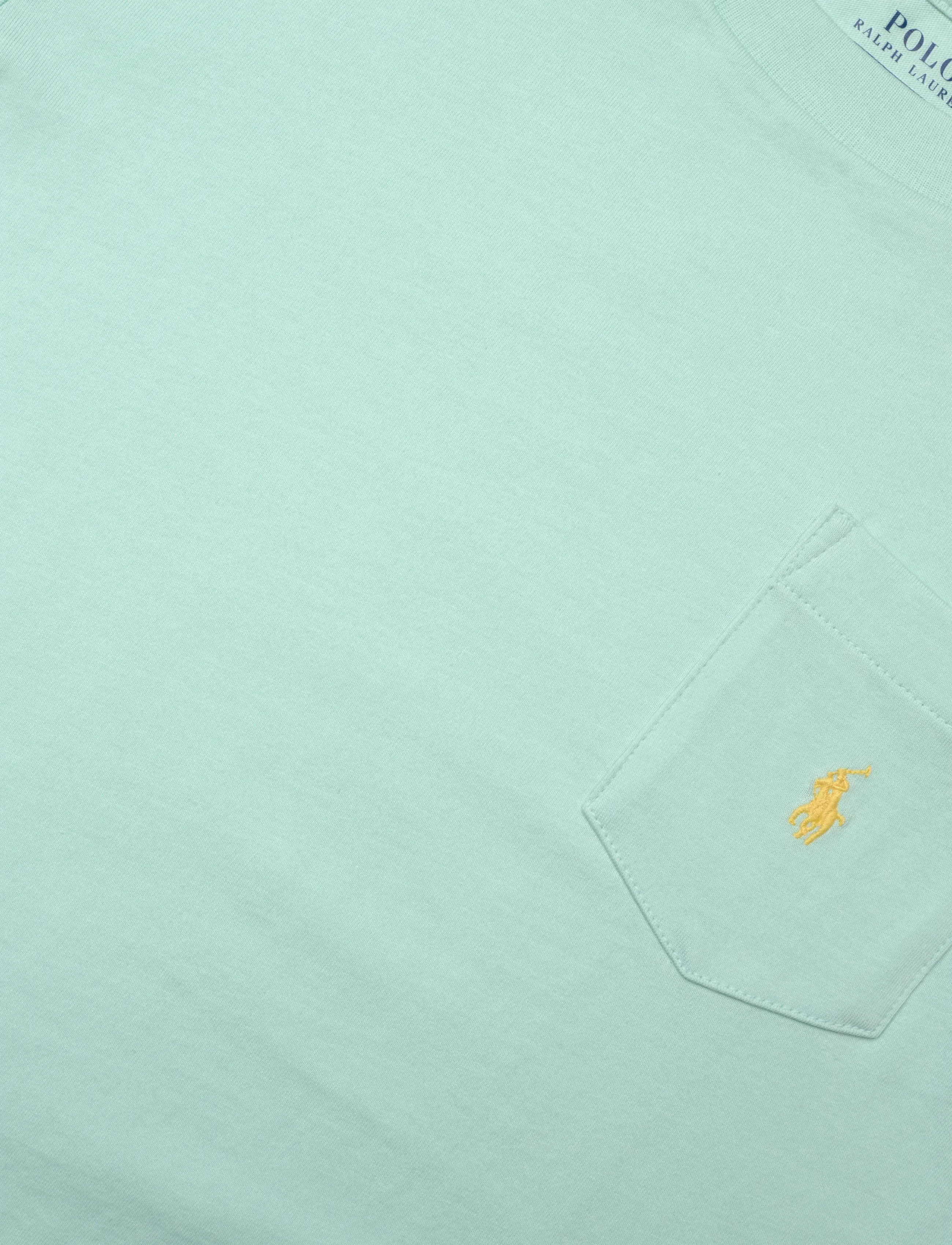 Ralph Lauren Kids - Cotton Jersey Pocket Tee - kortærmede t-shirts - crystal blue - 2