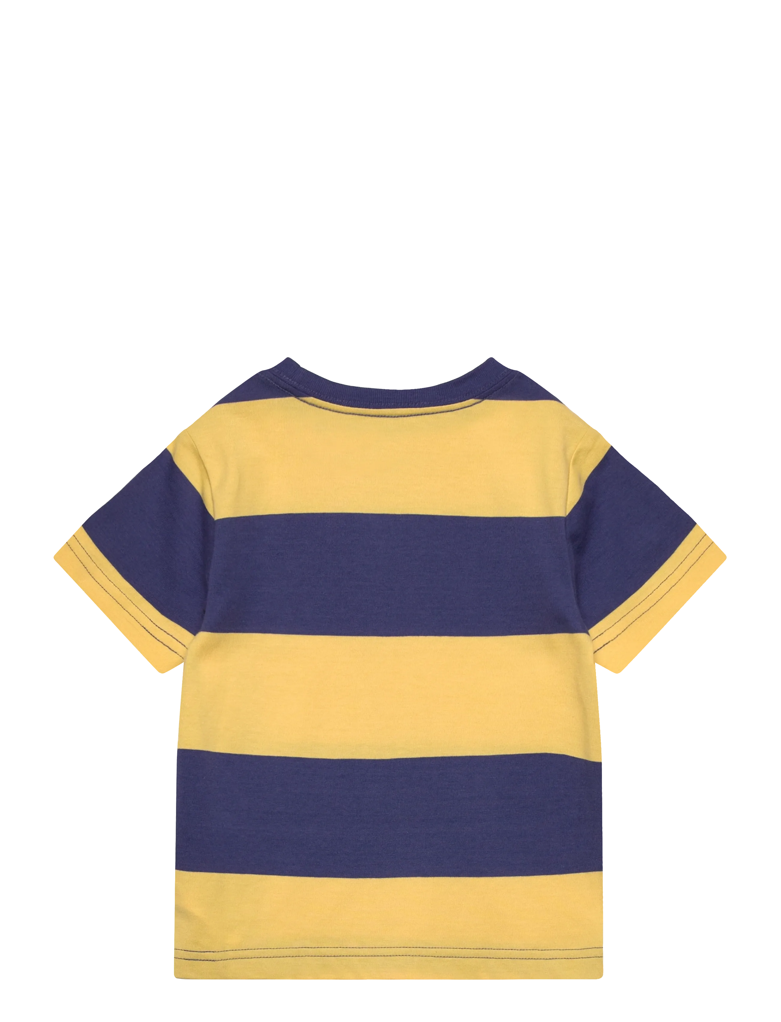 Ralph Lauren Kids - Striped Cotton Jersey Tee - campus yellow/cla - 1