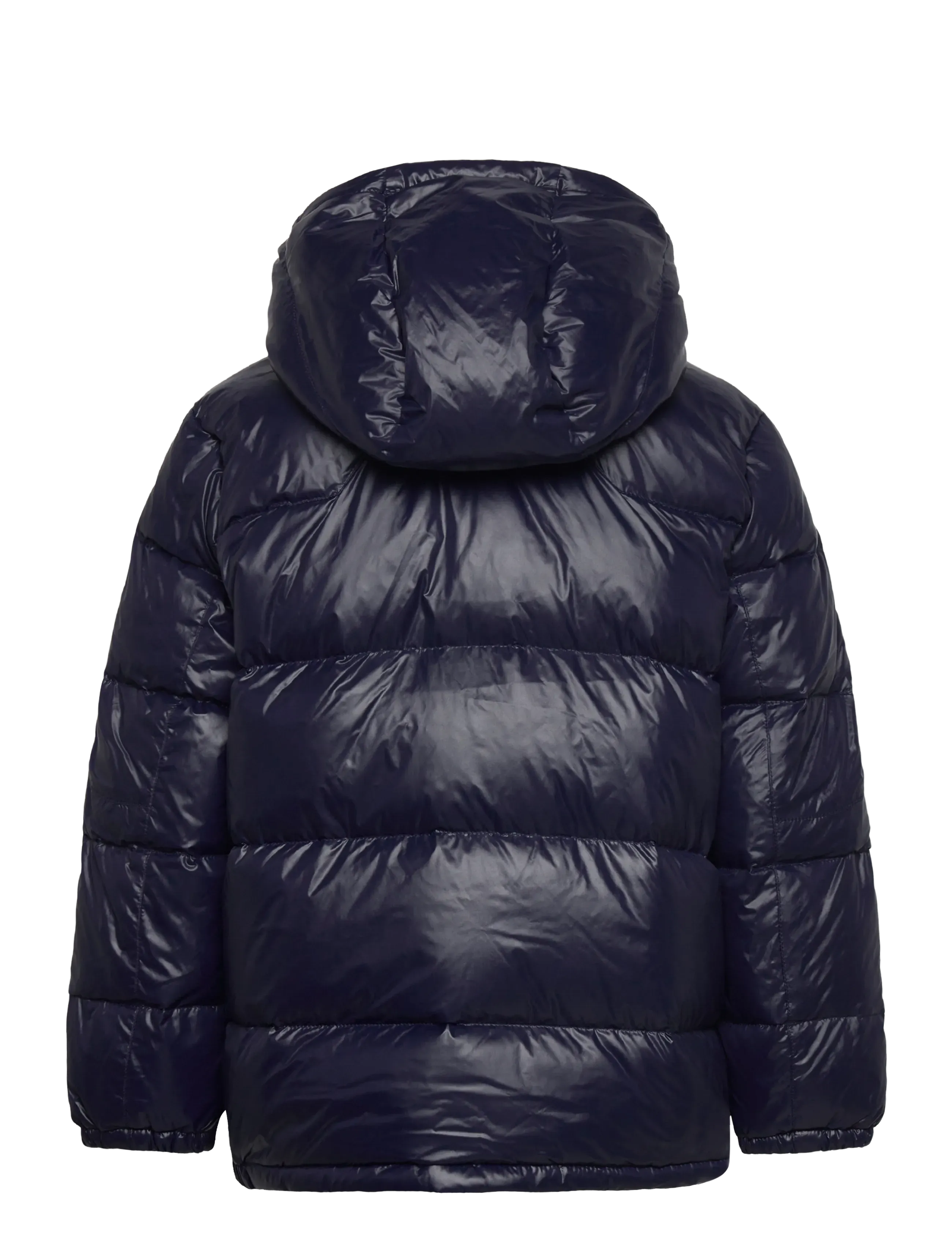 Ralph Lauren Kids - Glossed Hooded Down Jacket - refined navy - 2