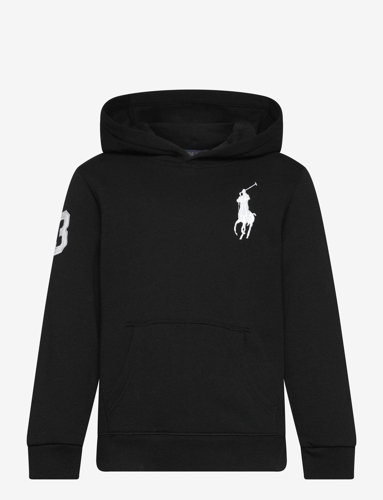Ralph Lauren Kids - Big Pony Fleece Hoodie - kapuzenpullover - polo black/c1730 - 0
