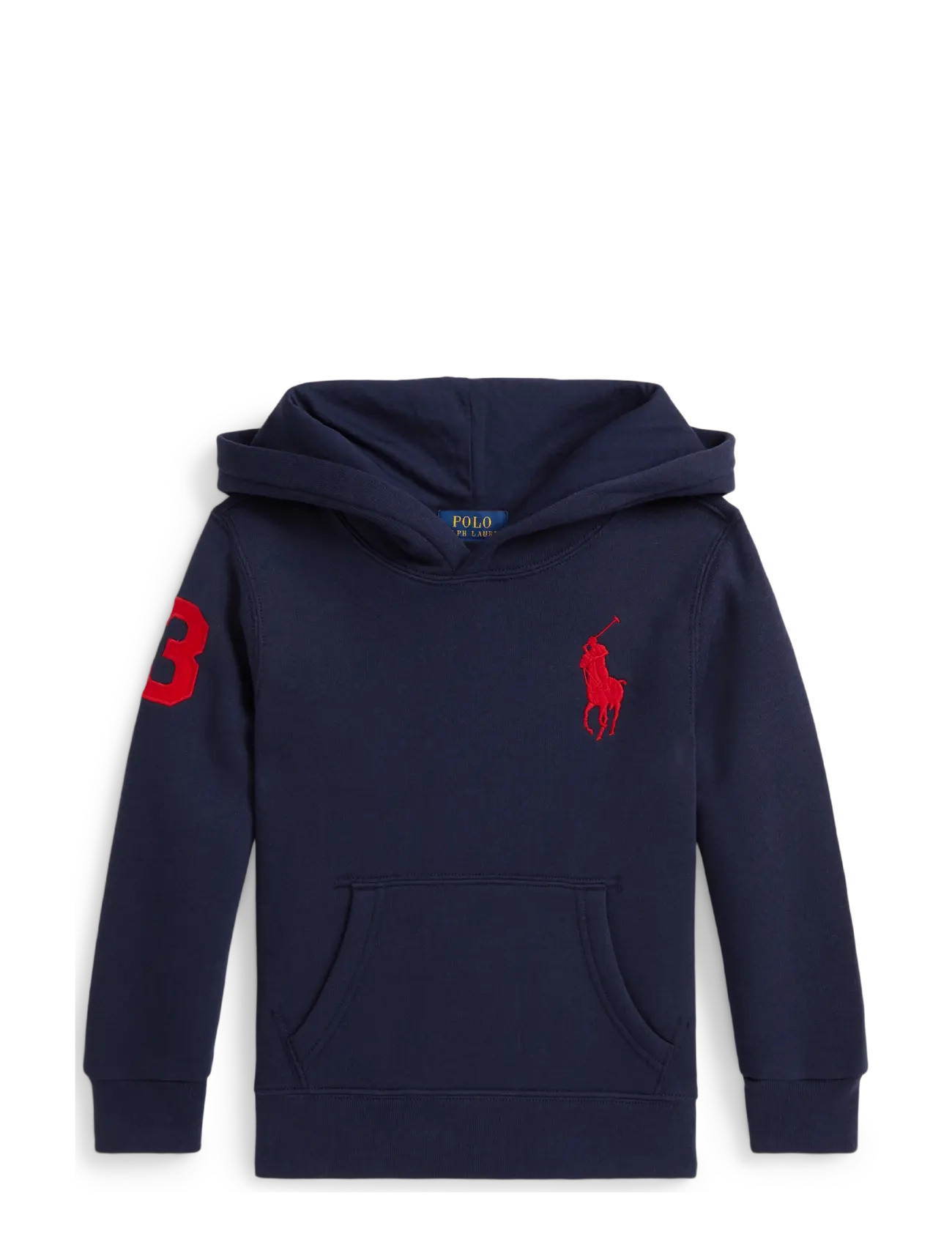 Ralph Lauren Kids Big Pony Fleece Hoodie, 5, Sweatshirts & Hoodies, Marineblau - Kinder