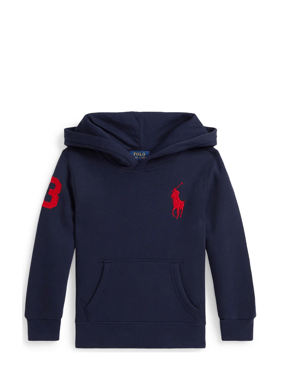 Ralph Lauren Kids - Big Pony Fleece Hoodie - kapuzenpullover - refined navy/c3870 - 0