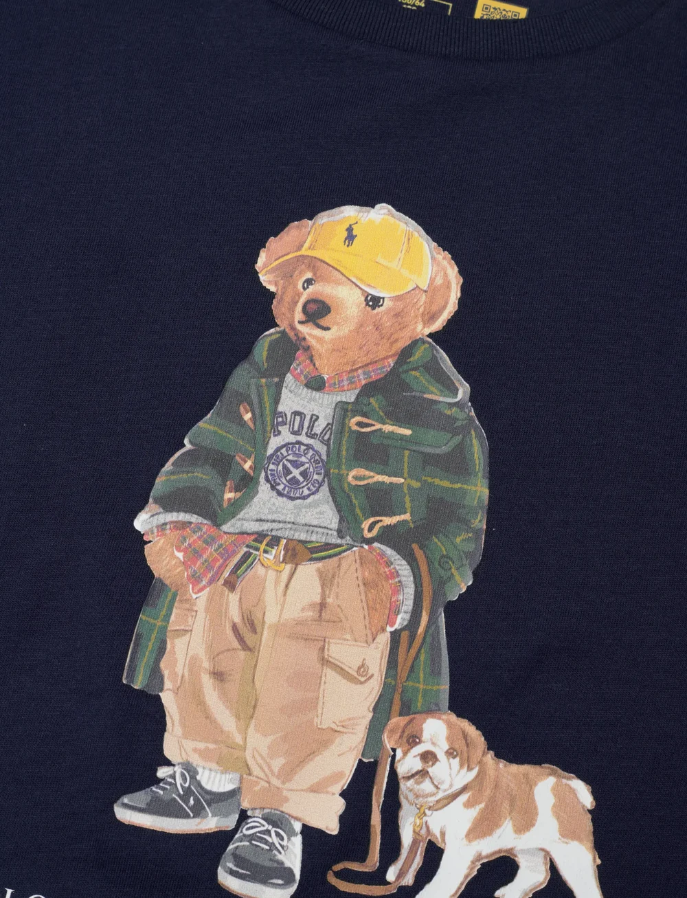 Ralph Lauren Kids - Polo Bear Cotton Long-Sleeve Tee - t-shirts à manches longues - fa25 bear refined - 5