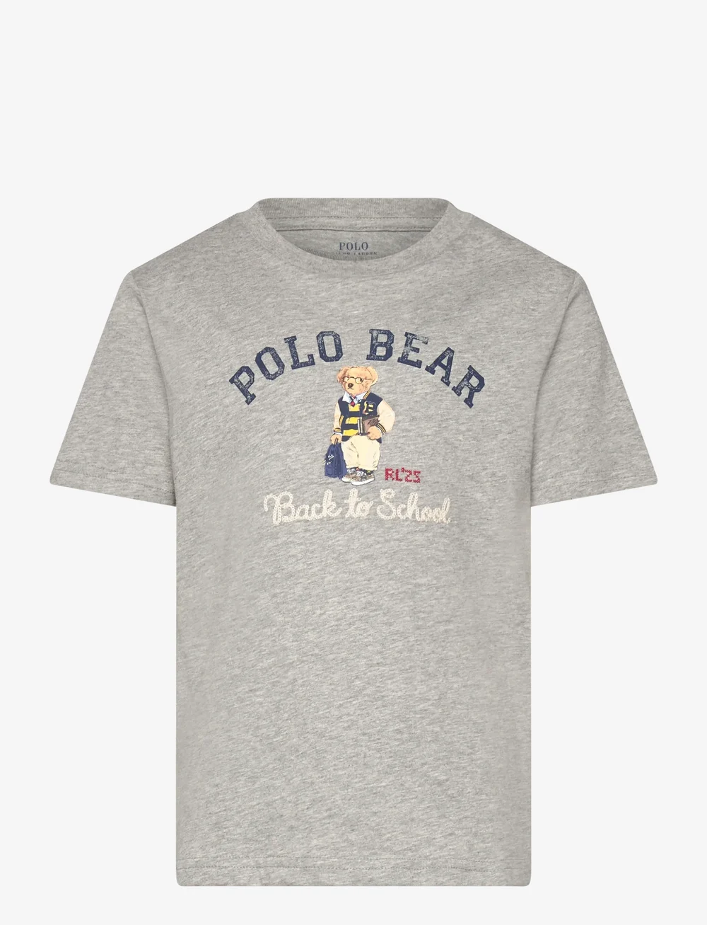 Ralph Lauren Kids - Polo Bear Cotton Jersey Tee - kurzärmelige - fa25 bear andover - 1