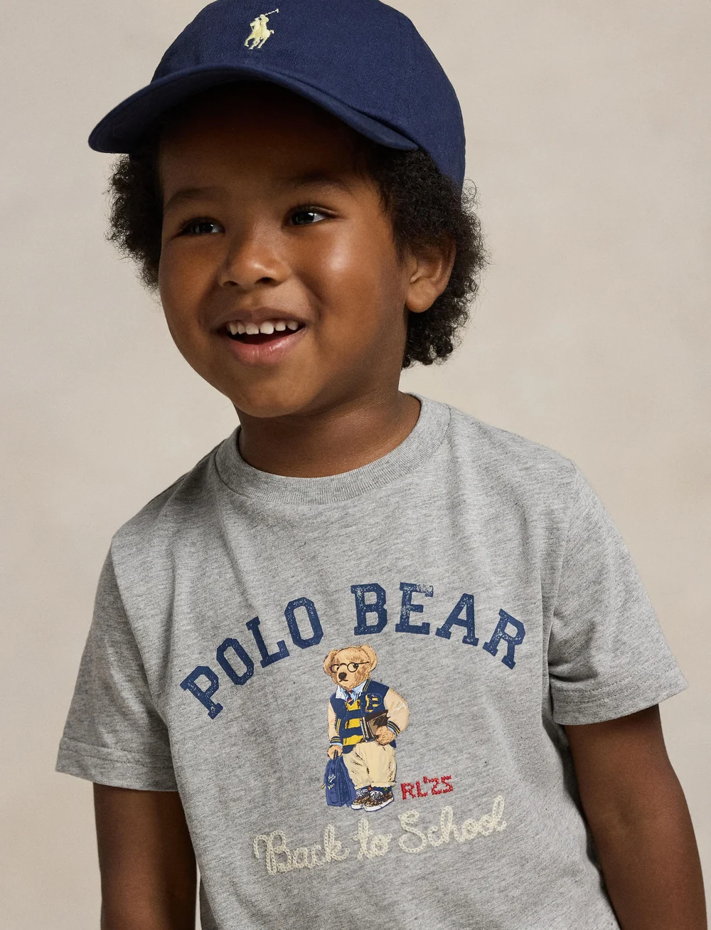 Ralph Lauren Kids - Polo Bear Cotton Jersey Tee - kurzärmelige - fa25 bear andover - 3