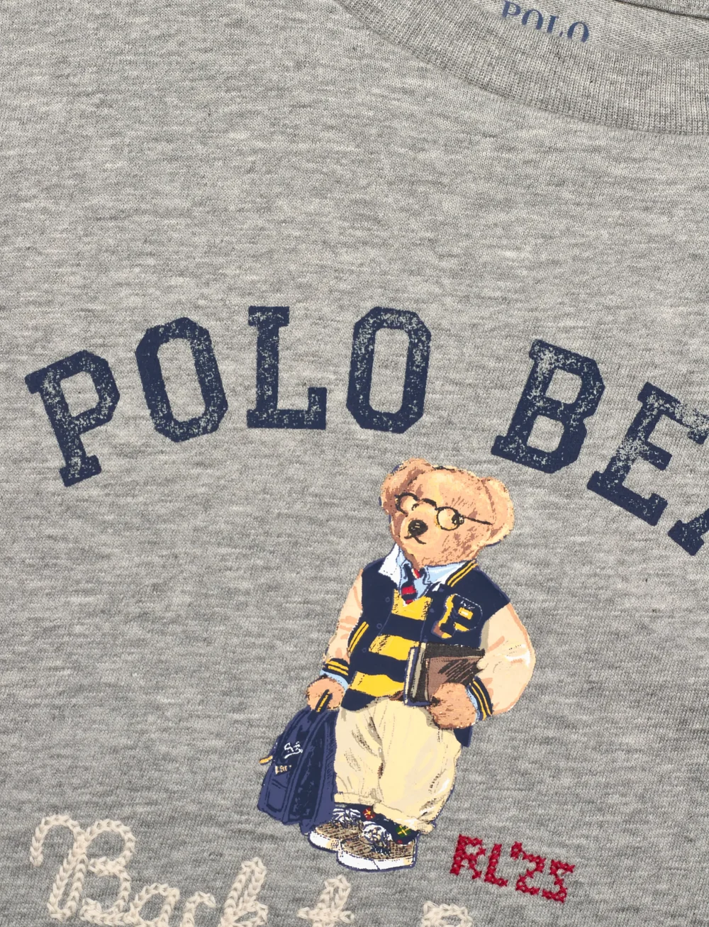 Ralph Lauren Kids - Polo Bear Cotton Jersey Tee - kurzärmelige - fa25 bear andover - 5