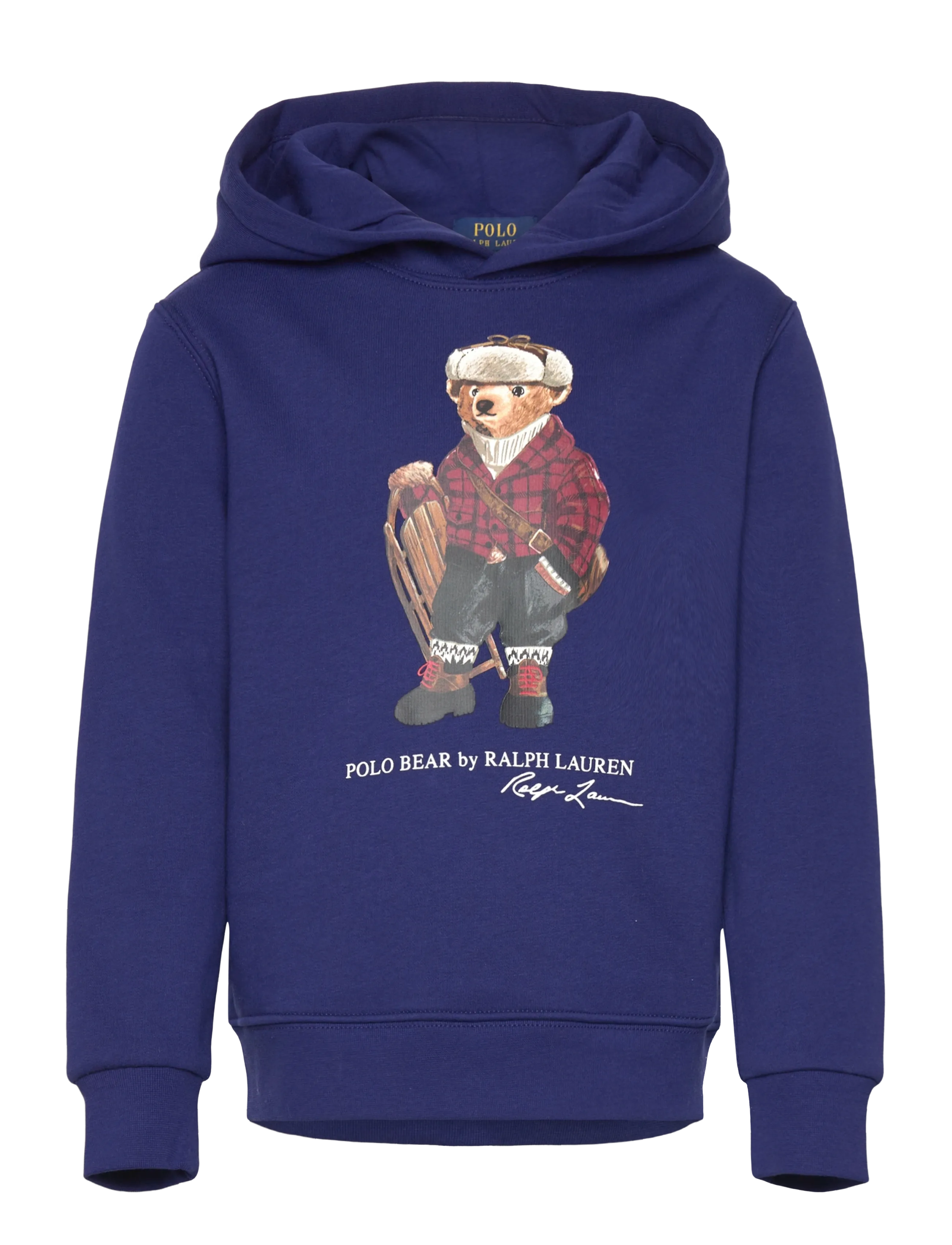 Ralph Lauren Kids - Polo Bear Fleece Hoodie - hol25 bear fall r - 1