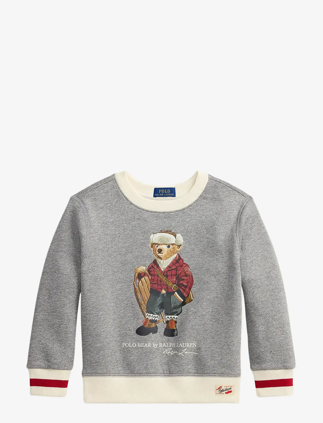 Ralph Lauren Kids - Polo Bear Fleece Sweatshirt - hol25 bear vintag - 1