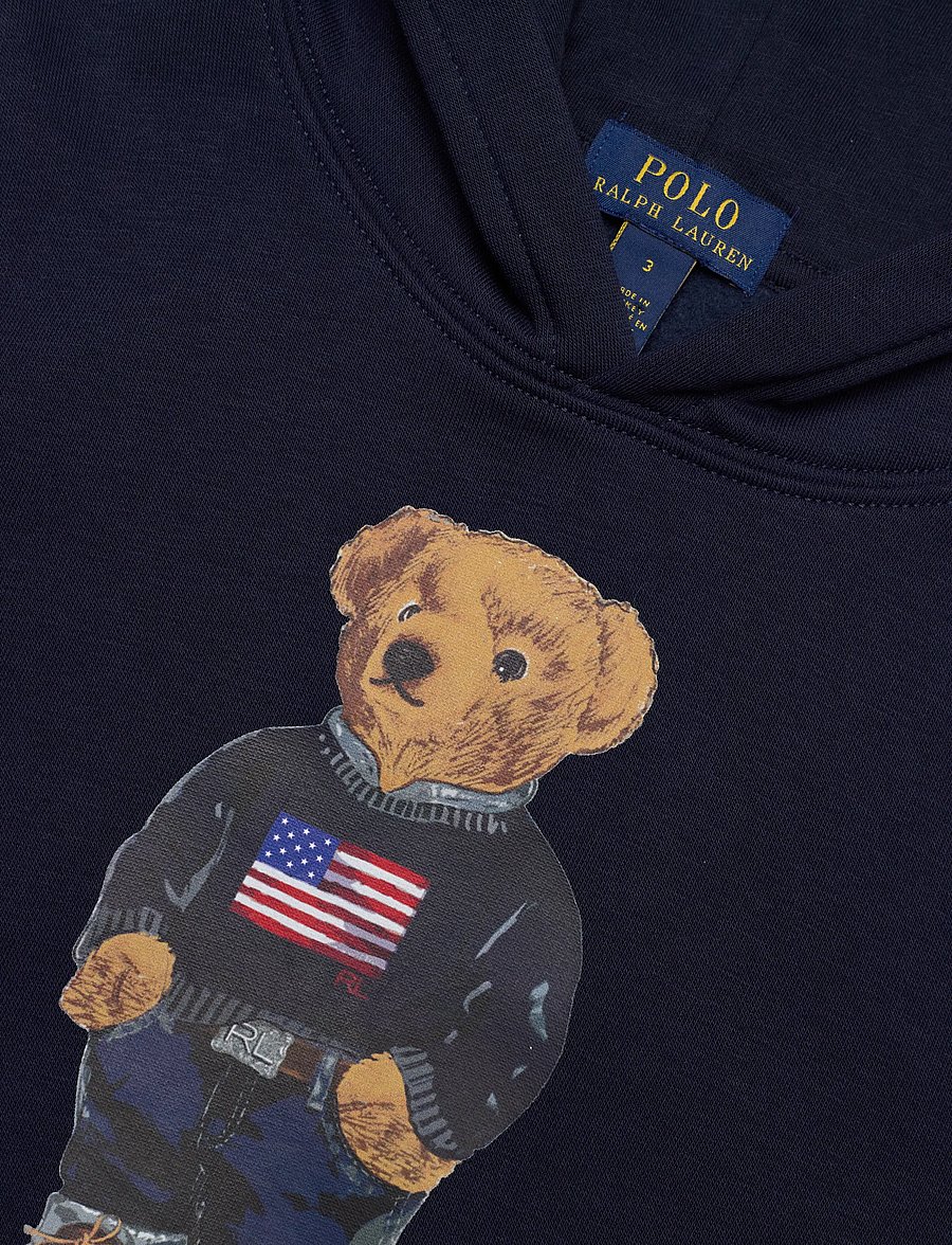Ralph Lauren Kids - GRAPHIC FLEECE-KNT-SWEATSHIRT - kapuzenpullover - cruise navy core - 5