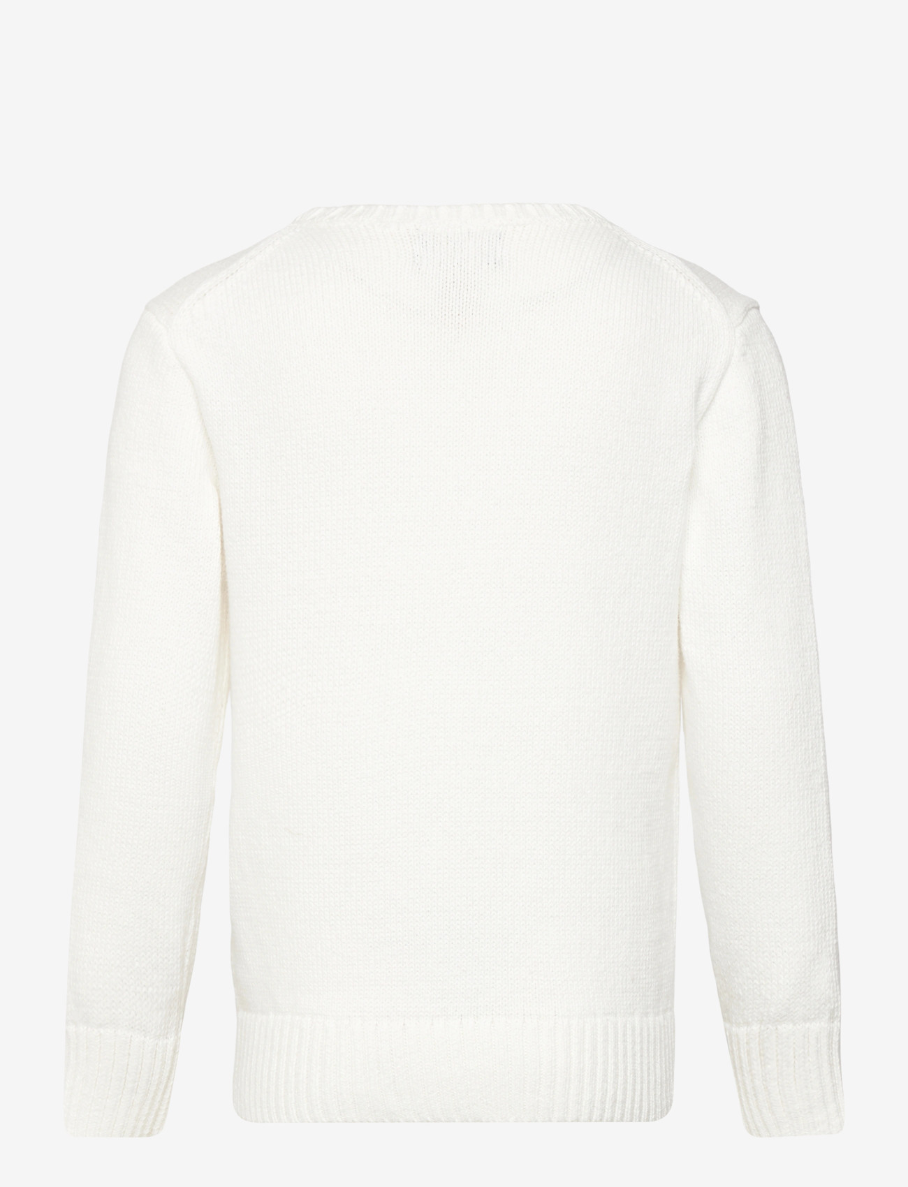 Ralph Lauren Kids - Polo Bear Cotton Sweater - džemprid - deckwash white - 1