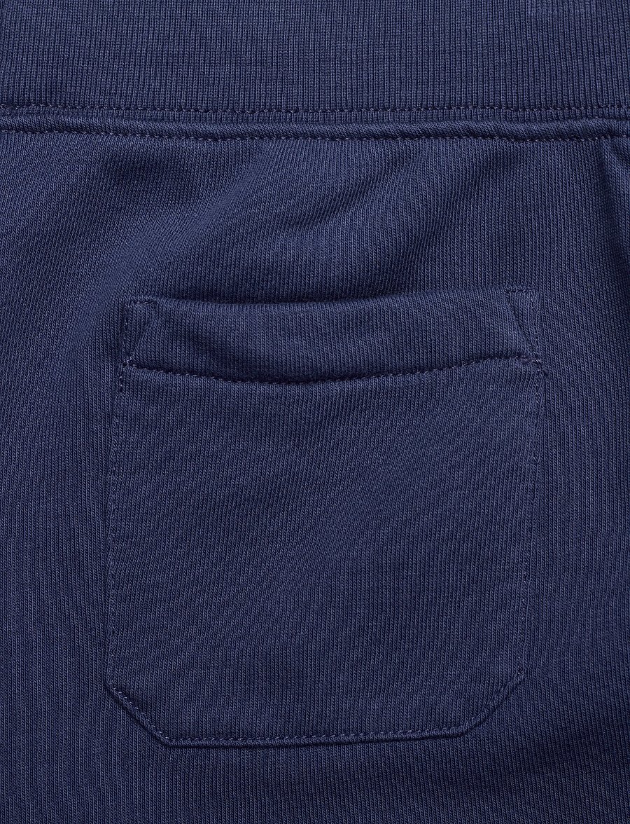 Ralph Lauren Kids - Big Pony French Terry Short - mjukisshorts - light navy - 4