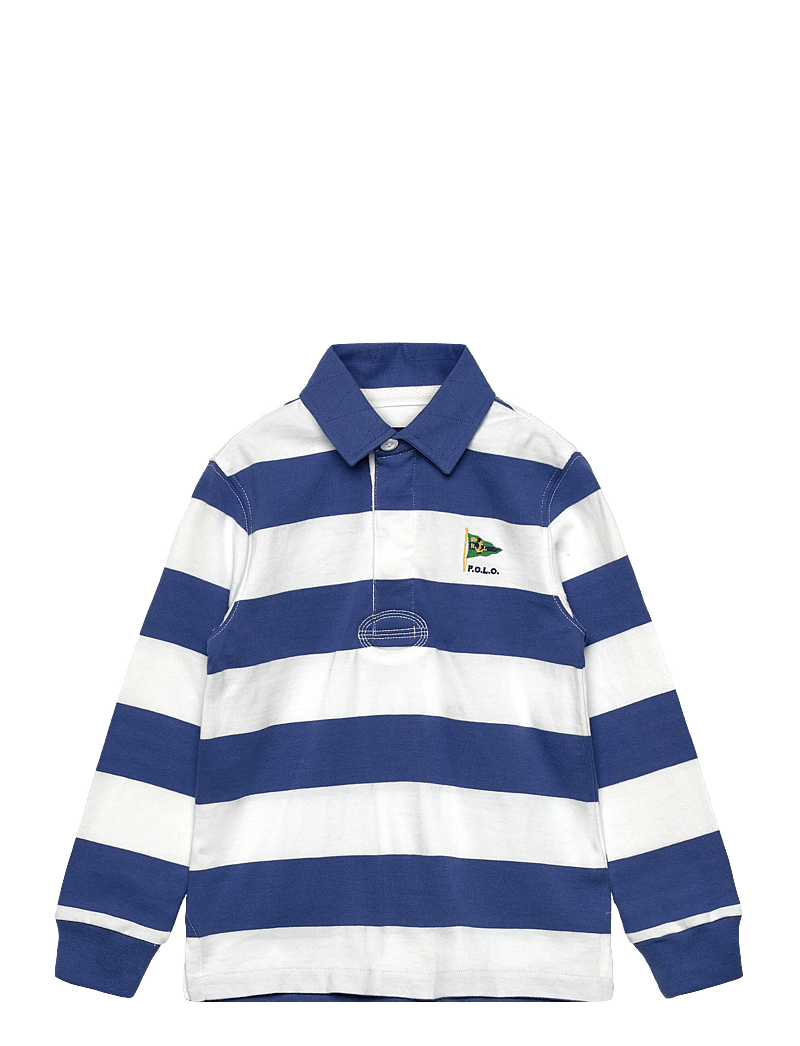 Ralph Lauren Kids - The Iconic Rugby Shirt - pikkade varrukatega polod - liberty/white - 0