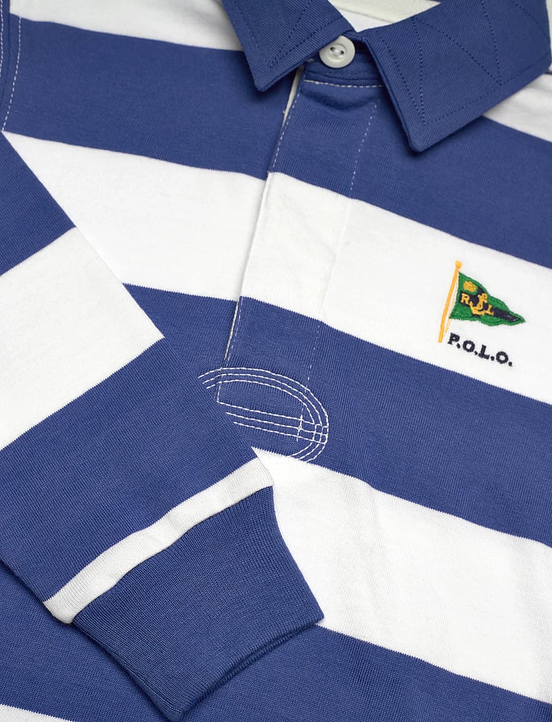 Ralph Lauren Kids - The Iconic Rugby Shirt - pikkade varrukatega polod - liberty/white - 2