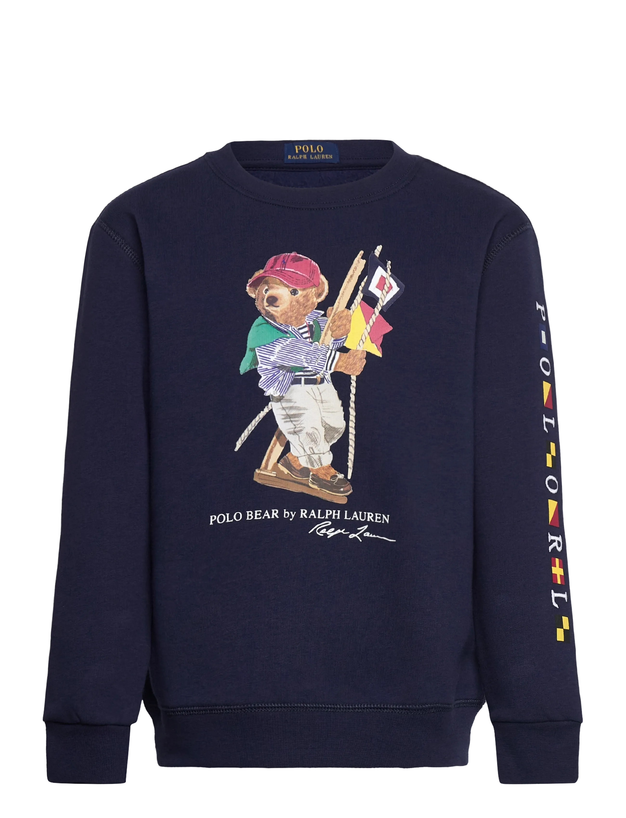 Ralph Lauren Kids Polo Bear Fleece Sweatshirt - Back to school - SP26 BEAR NEWPORT / navy