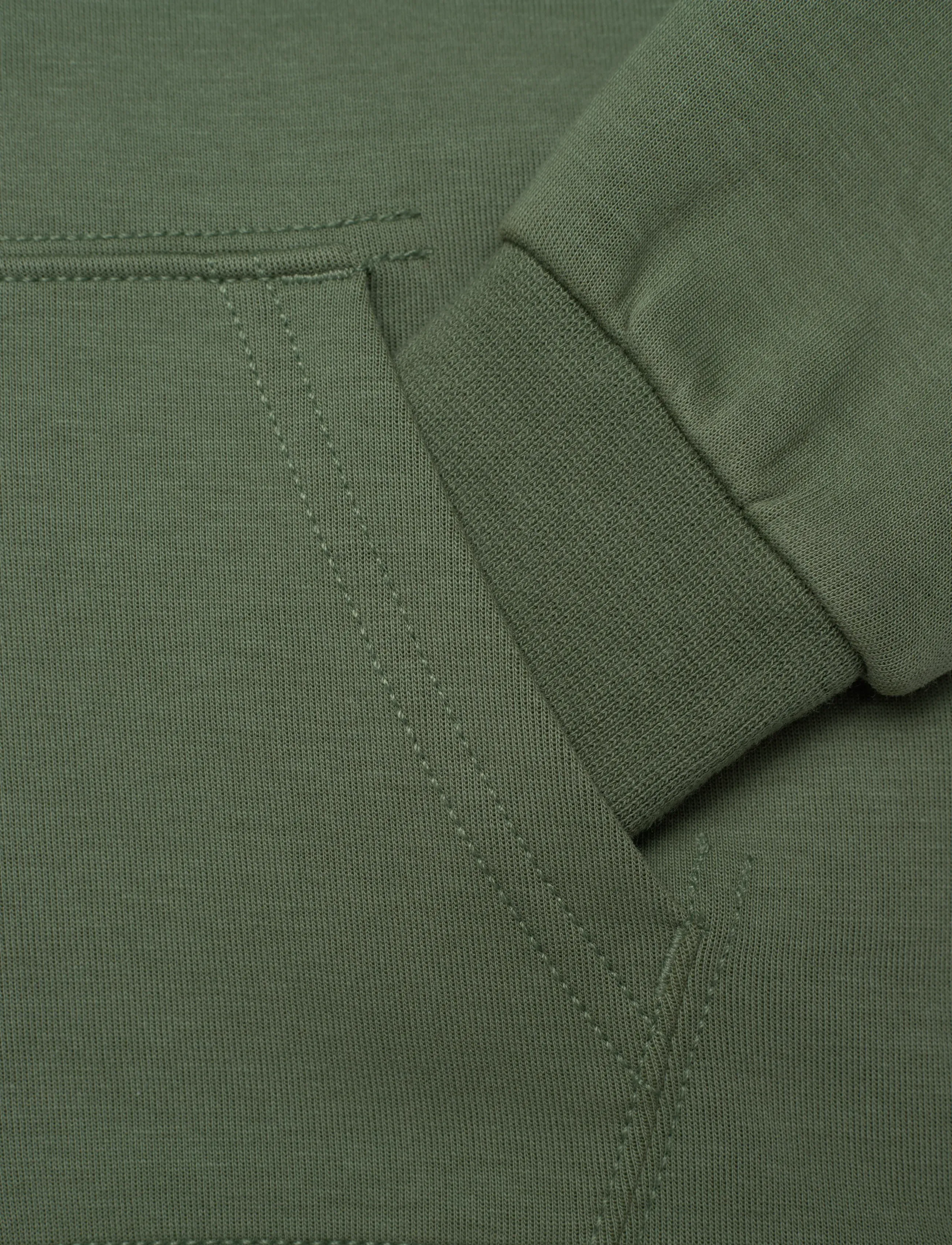 Ralph Lauren Kids - Double-Knit Full-Zip Hoodie - hoodies - cargo green - 3