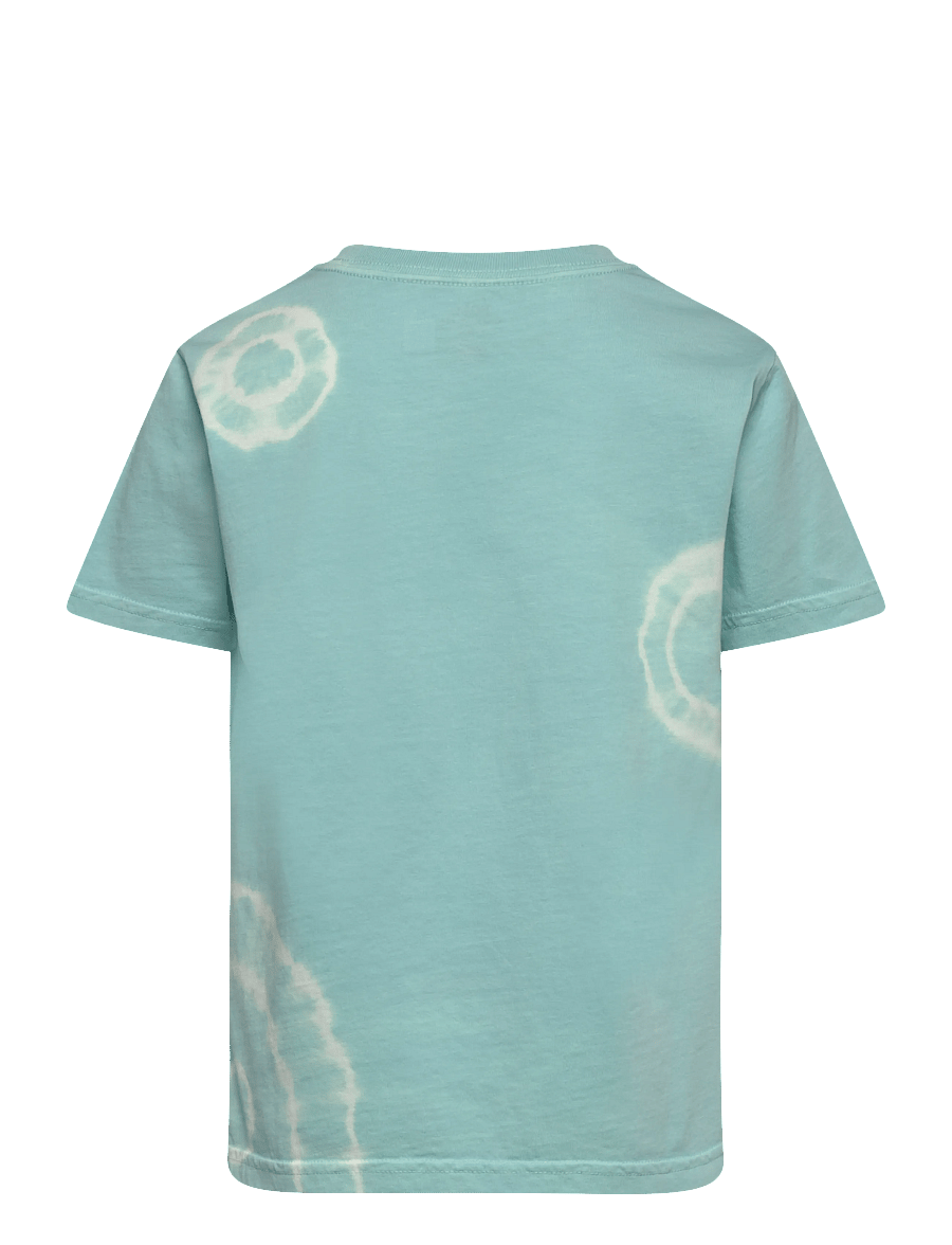 Ralph Lauren Kids - Tie-Dye Polo Bear Cotton Tee - kortærmede t-shirts - parakeet - 1