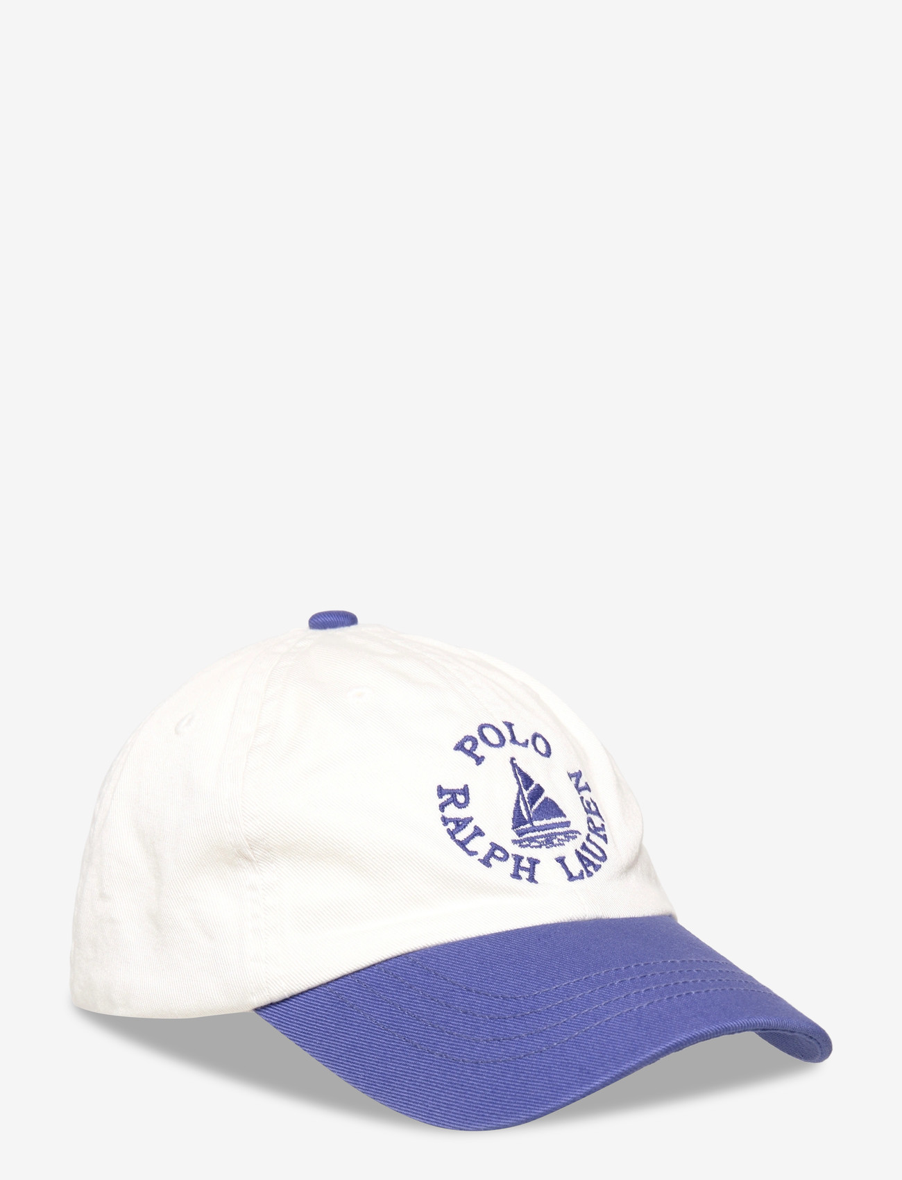 Ralph Lauren Kids - Logo Cotton Chino Ball Cap - caps - deckwash white/li - 0