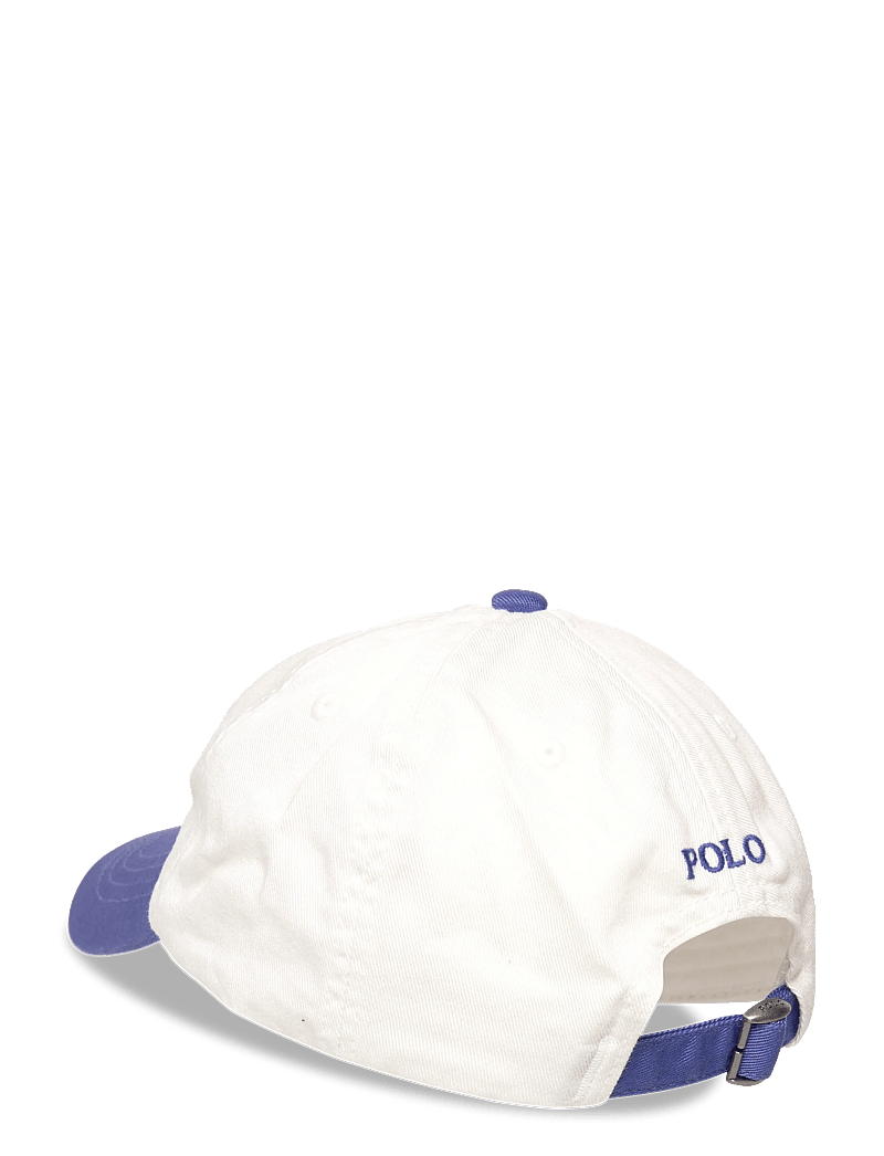 Ralph Lauren Kids - Logo Cotton Chino Ball Cap - caps - deckwash white/li - 1