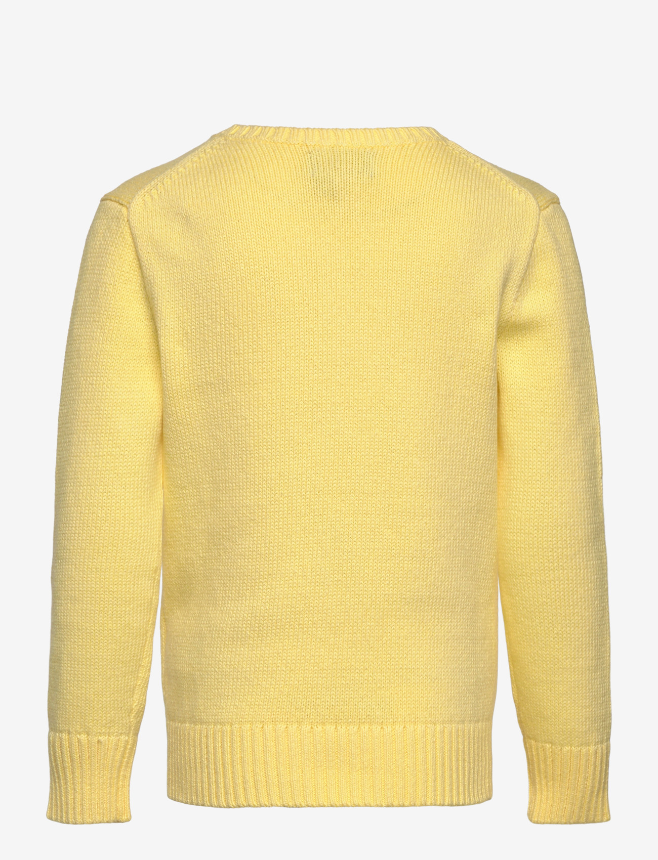 Ralph Lauren Kids - Polo Bear Cotton Sweater - stickade tröjor - resort gold - 1