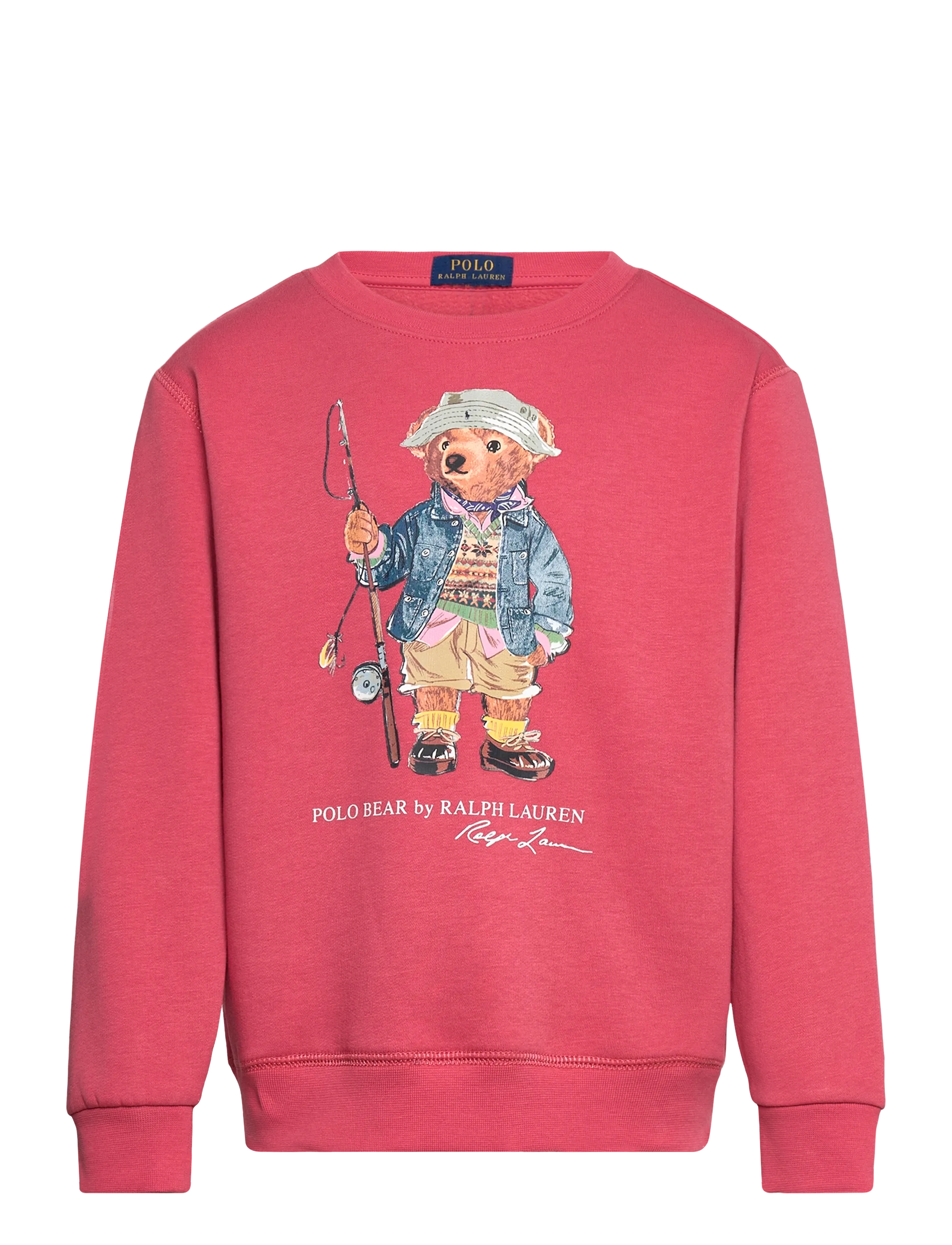 Ralph Lauren Kids Polo Bear Fleece Sweatshirt - Kleidung - ADIRONDACK BERRY / pink/rose