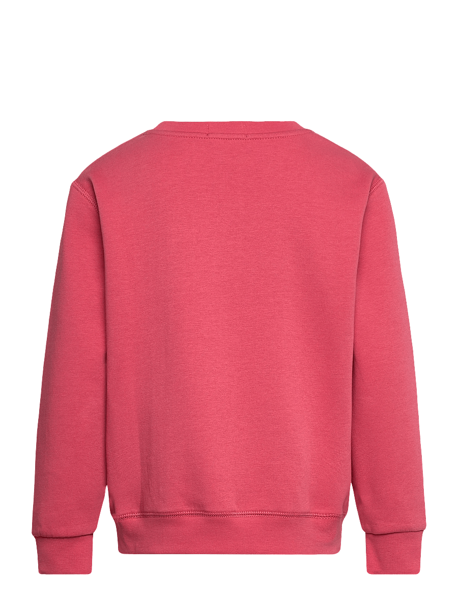 Ralph Lauren Kids - Polo Bear Fleece Sweatshirt - sweatshirts - adirondack berry - 1