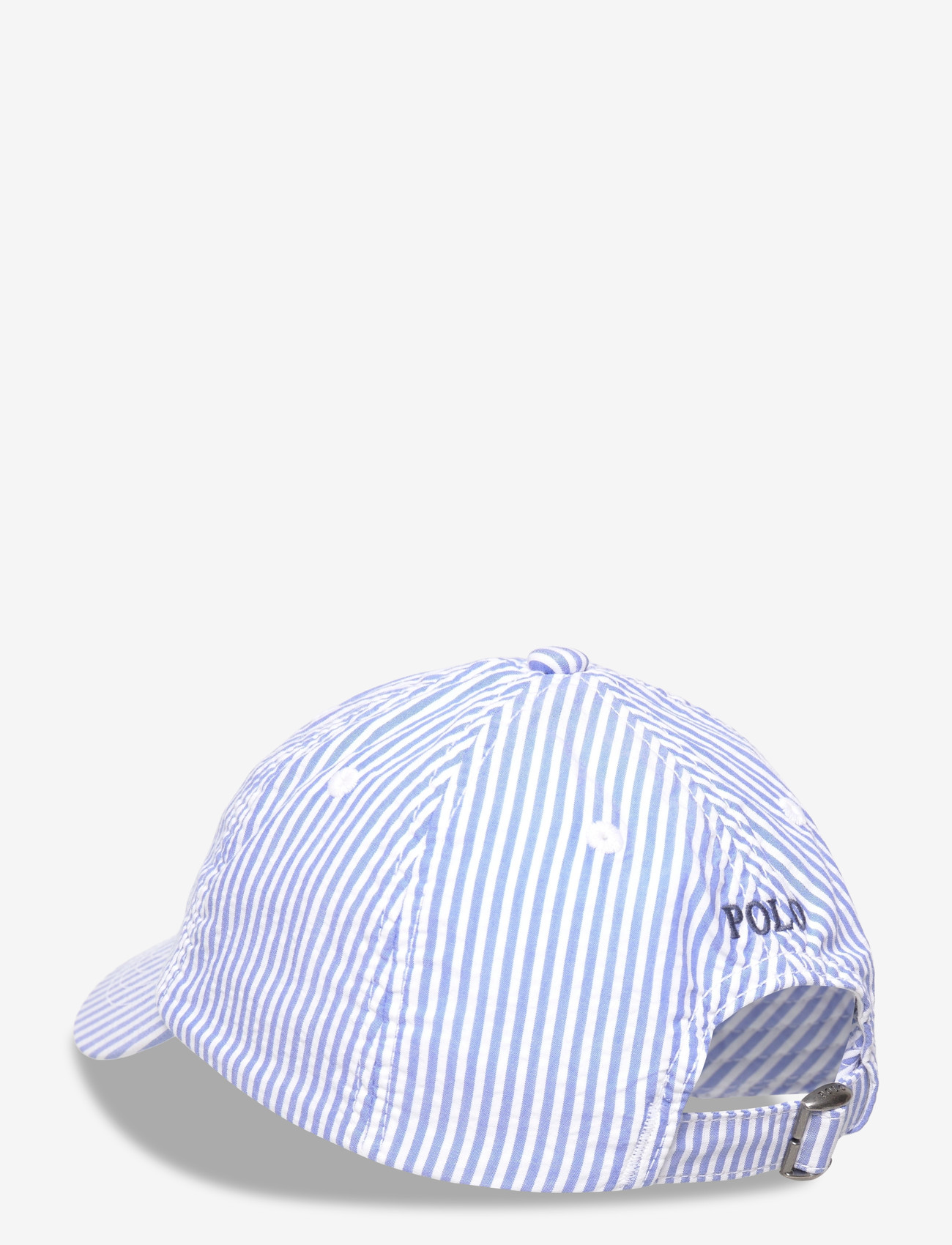Ralph Lauren Kids - Striped Cotton Seersucker Ball Cap - kepsar - 7310a blue/white - 1