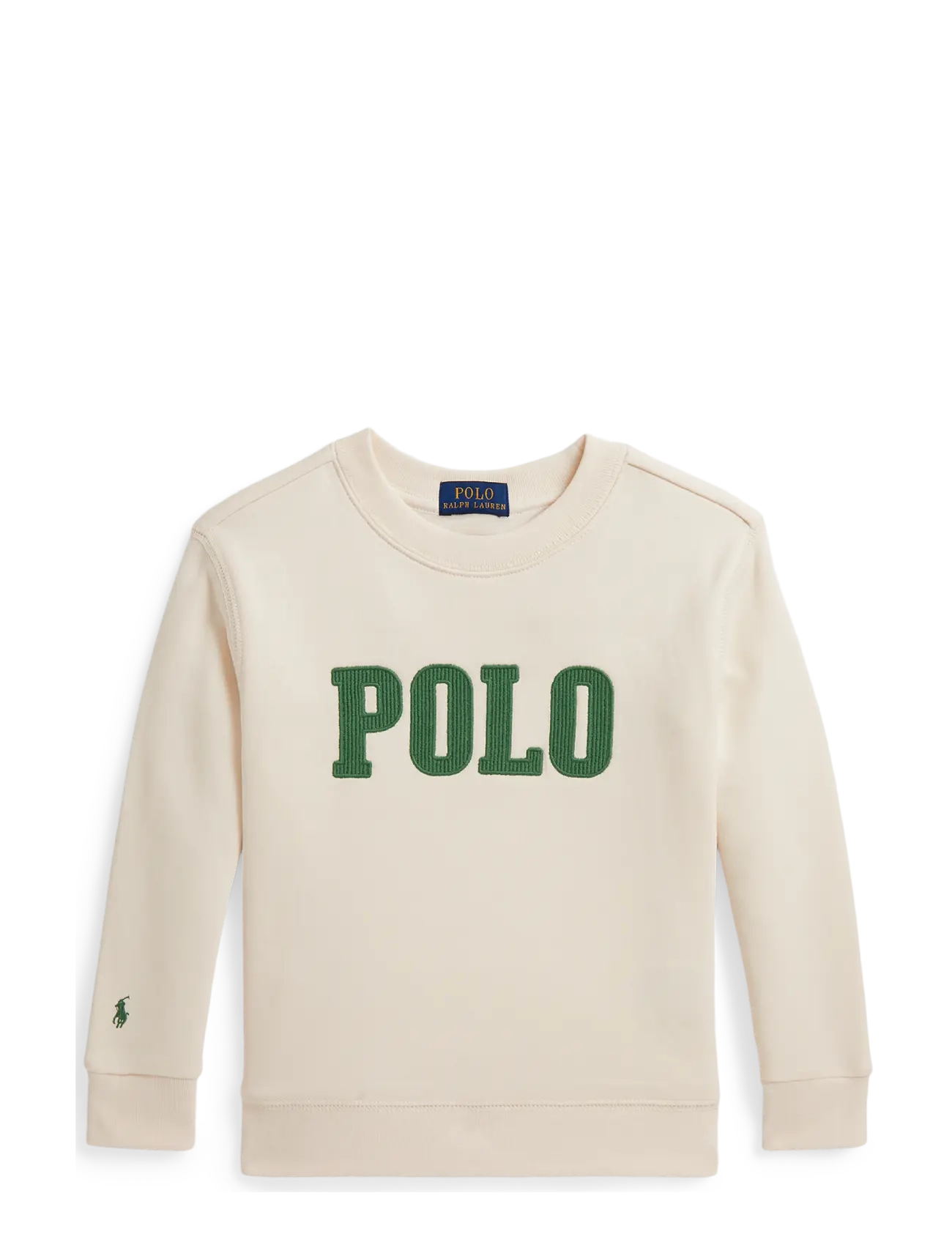 Ralph Lauren Kids Logo Fleece Sweatshirt - Sweatshirts - ESTATE CREAM / cream