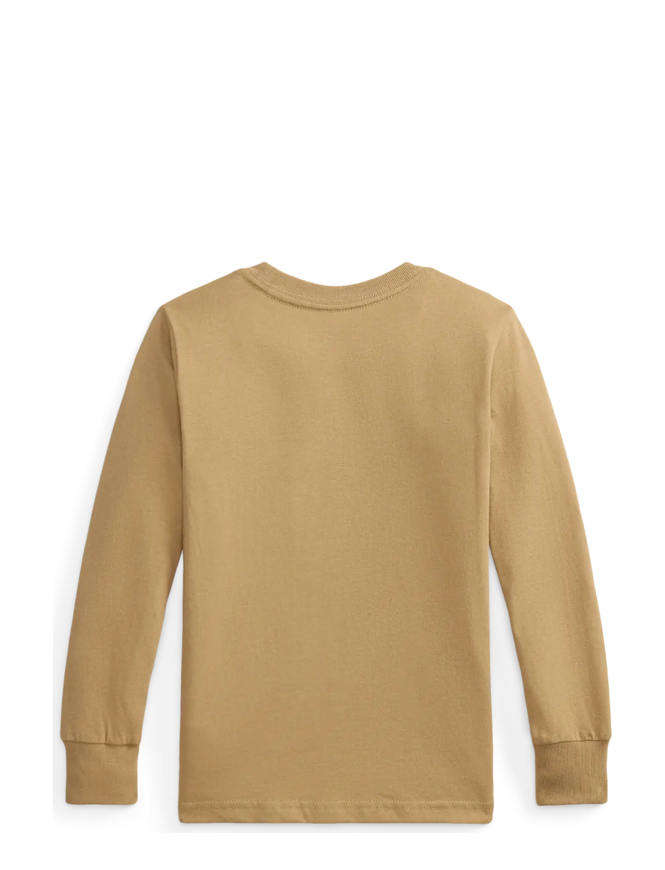 Ralph Lauren Kids - Polo Bear Cotton Long-Sleeve Tee - long-sleeved t-shirts - camel - 2