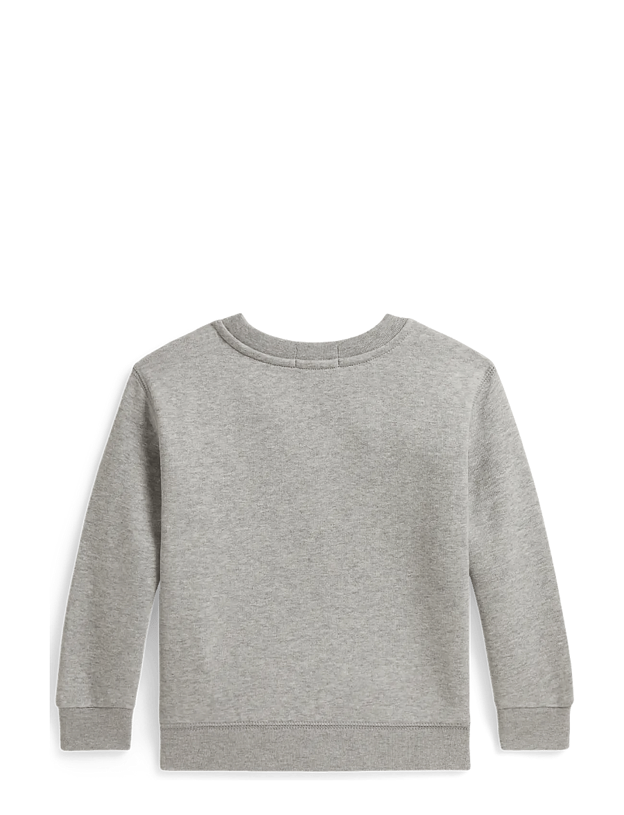 Ralph Lauren Kids - Polo Bear Fleece Sweatshirt - sweatshirts - andover heather - 1