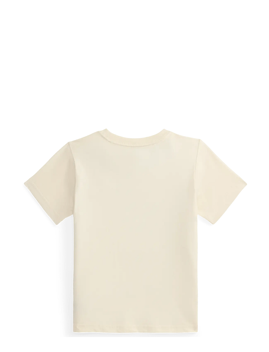 Ralph Lauren Kids - Polo Bear Cotton Jersey Tee - kurzärmelige - estate cream - 2