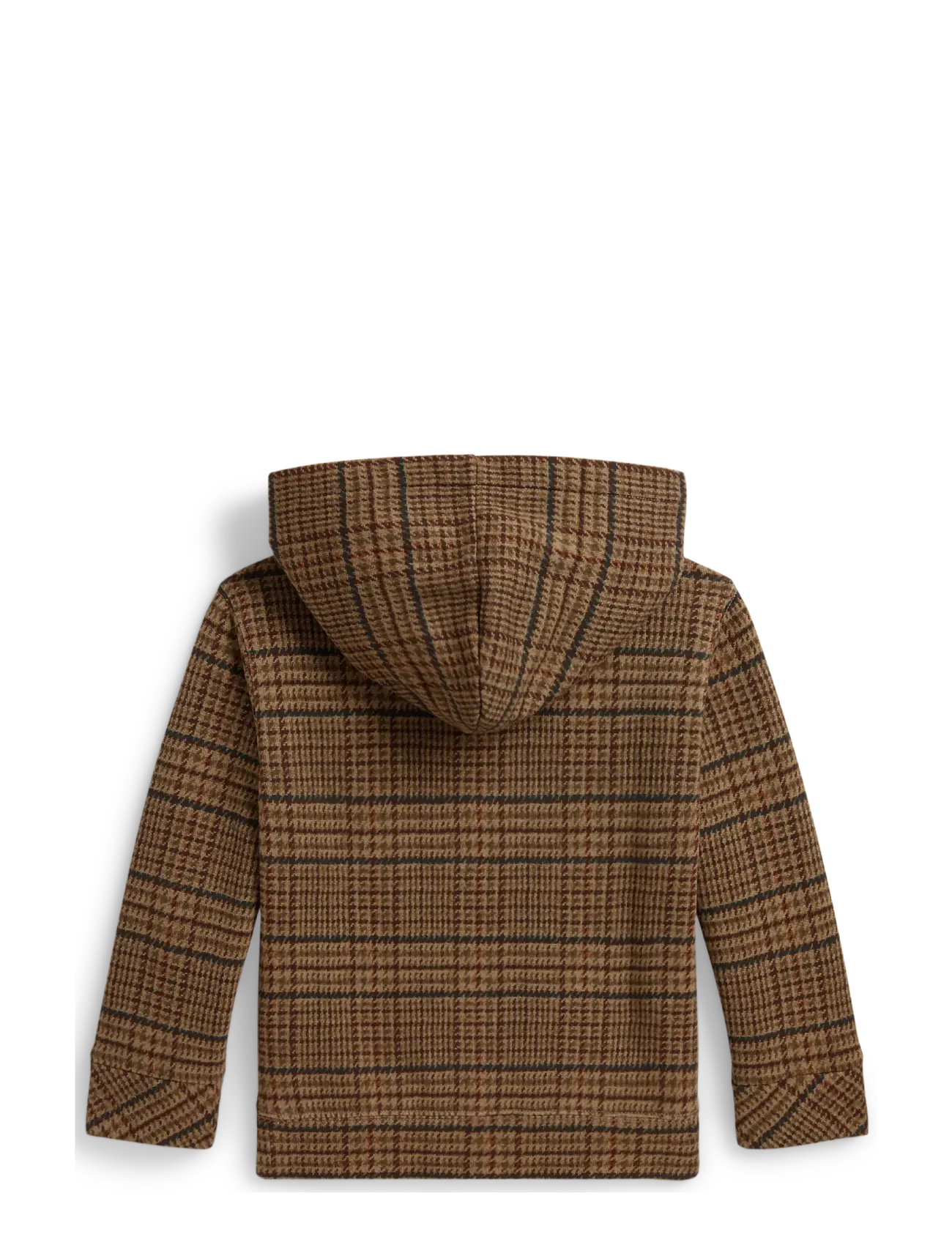 Ralph Lauren Kids - Polo Bear Tweed-Print Hoodie - sweatshirts - glenview tweed - 1
