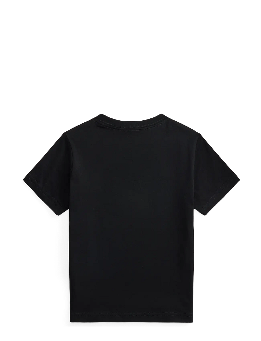 Ralph Lauren Kids - Polo Bear Cotton Jersey Tee - lühikeste varrukatega t-särgid - polo black - 1
