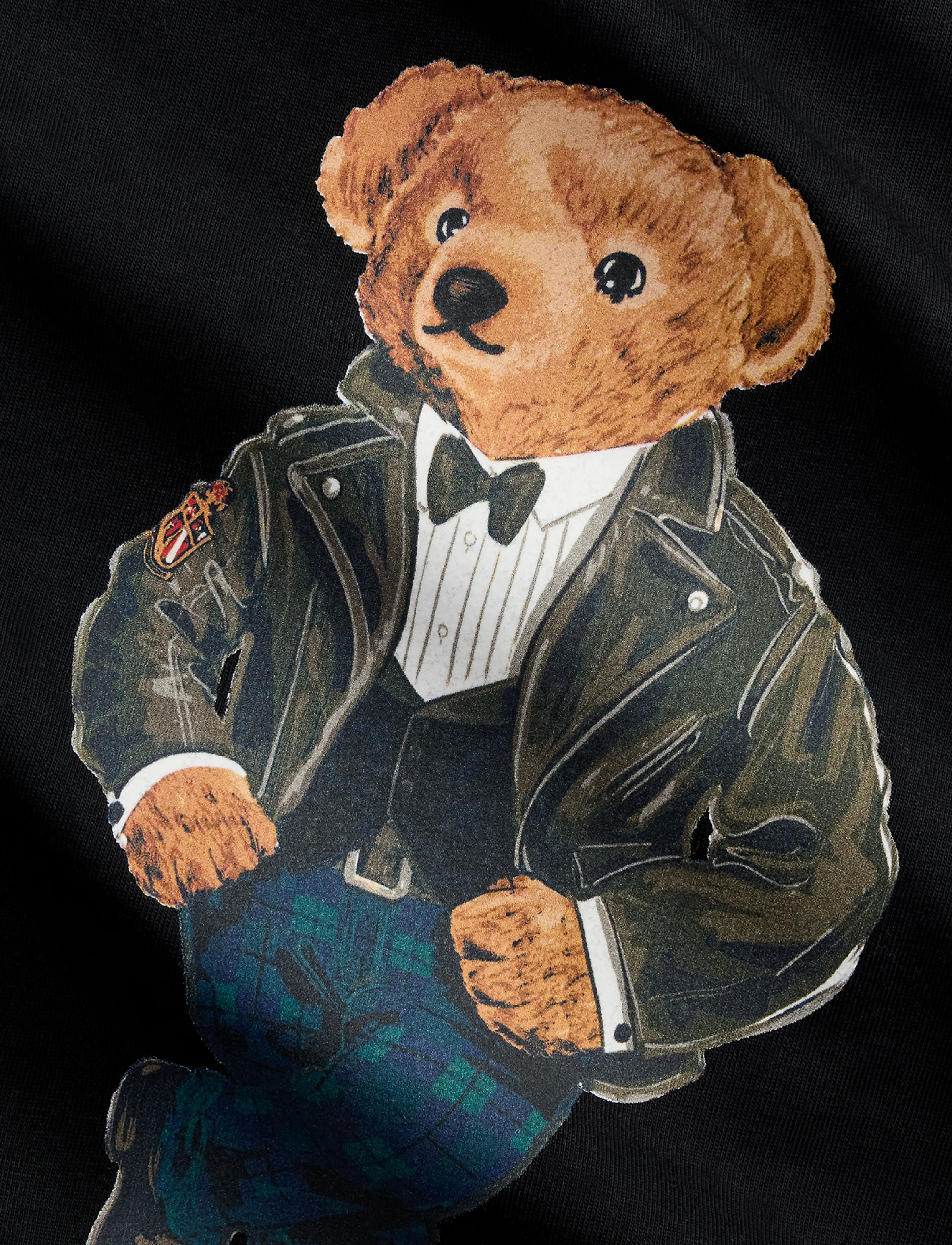 Ralph Lauren Kids - Polo Bear Cotton Jersey Tee - lühikeste varrukatega t-särgid - polo black - 2