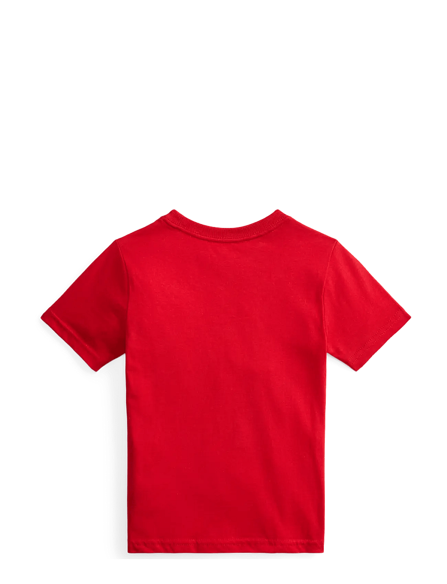 Ralph Lauren Kids - Polo Bear Cotton Jersey Tee - kortærmede t-shirts - rl2000 red - 2