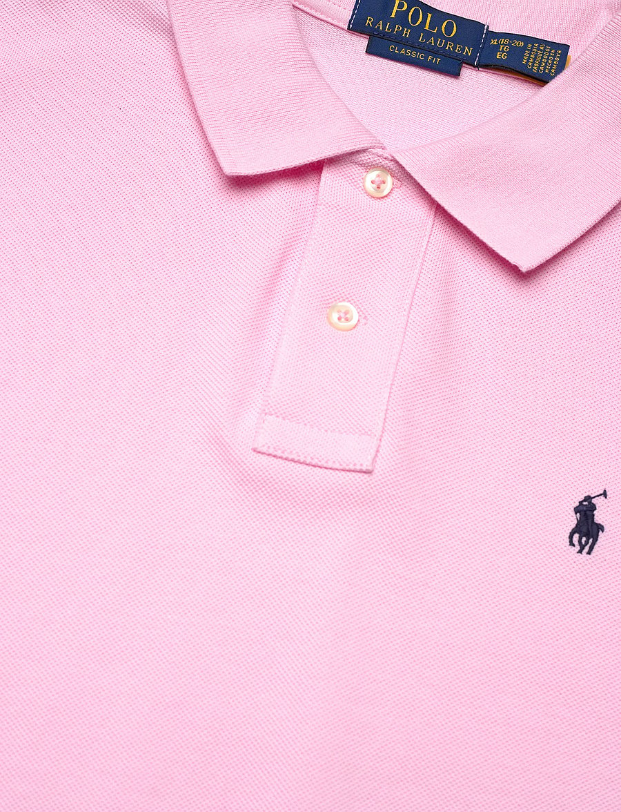 Ralph Lauren Kids - The Iconic Mesh Polo Shirt - kurzärmelig - carmel pink - 4