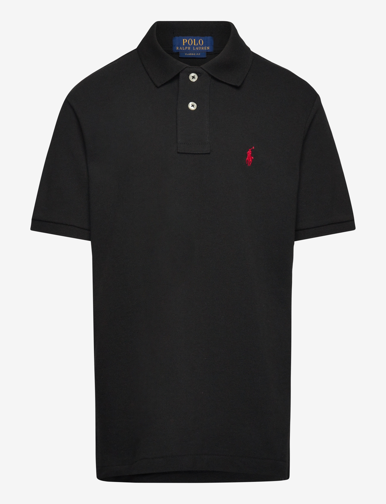 Ralph Lauren Kids - The Iconic Mesh Polo Shirt - short-sleeved polos - polo black - 0