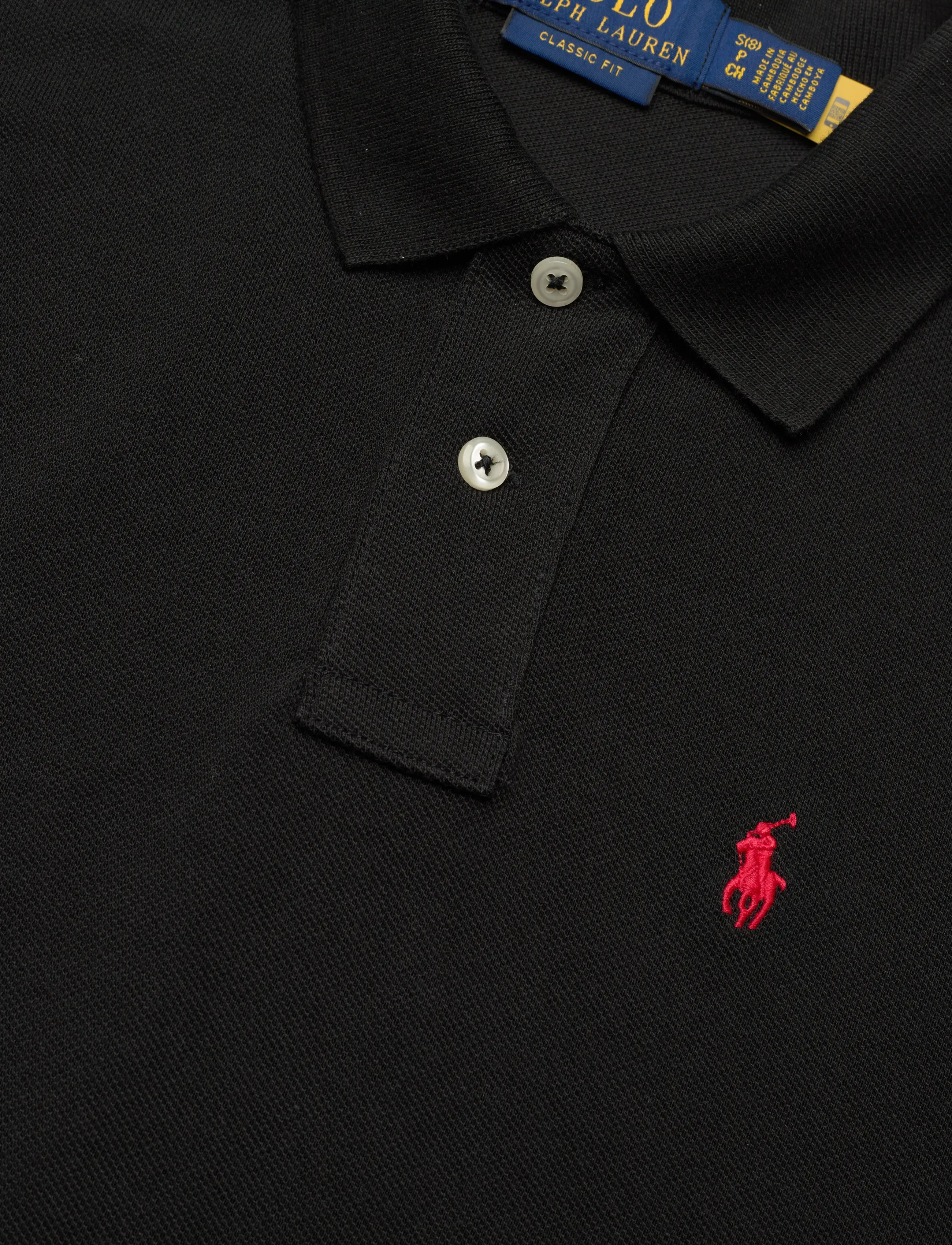 Ralph Lauren Kids - The Iconic Mesh Polo Shirt - kortärmade pikéer - polo black - 2