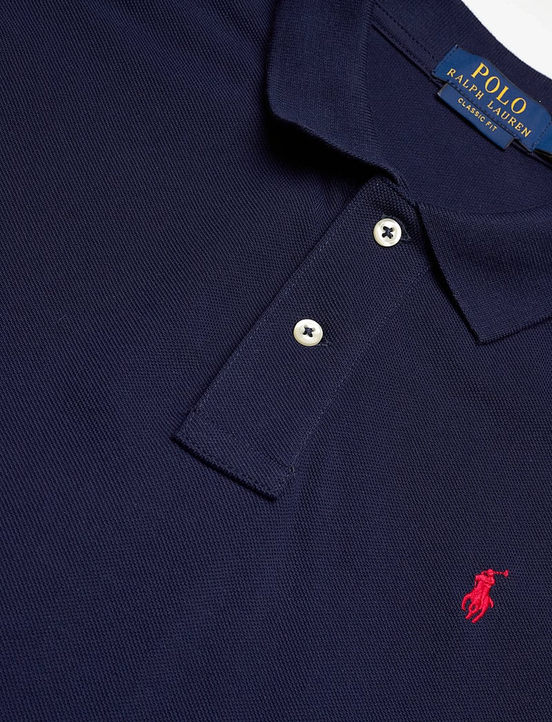 Ralph Lauren Kids - The Iconic Mesh Polo Shirt - kortærmede poloer - refined navy - 2