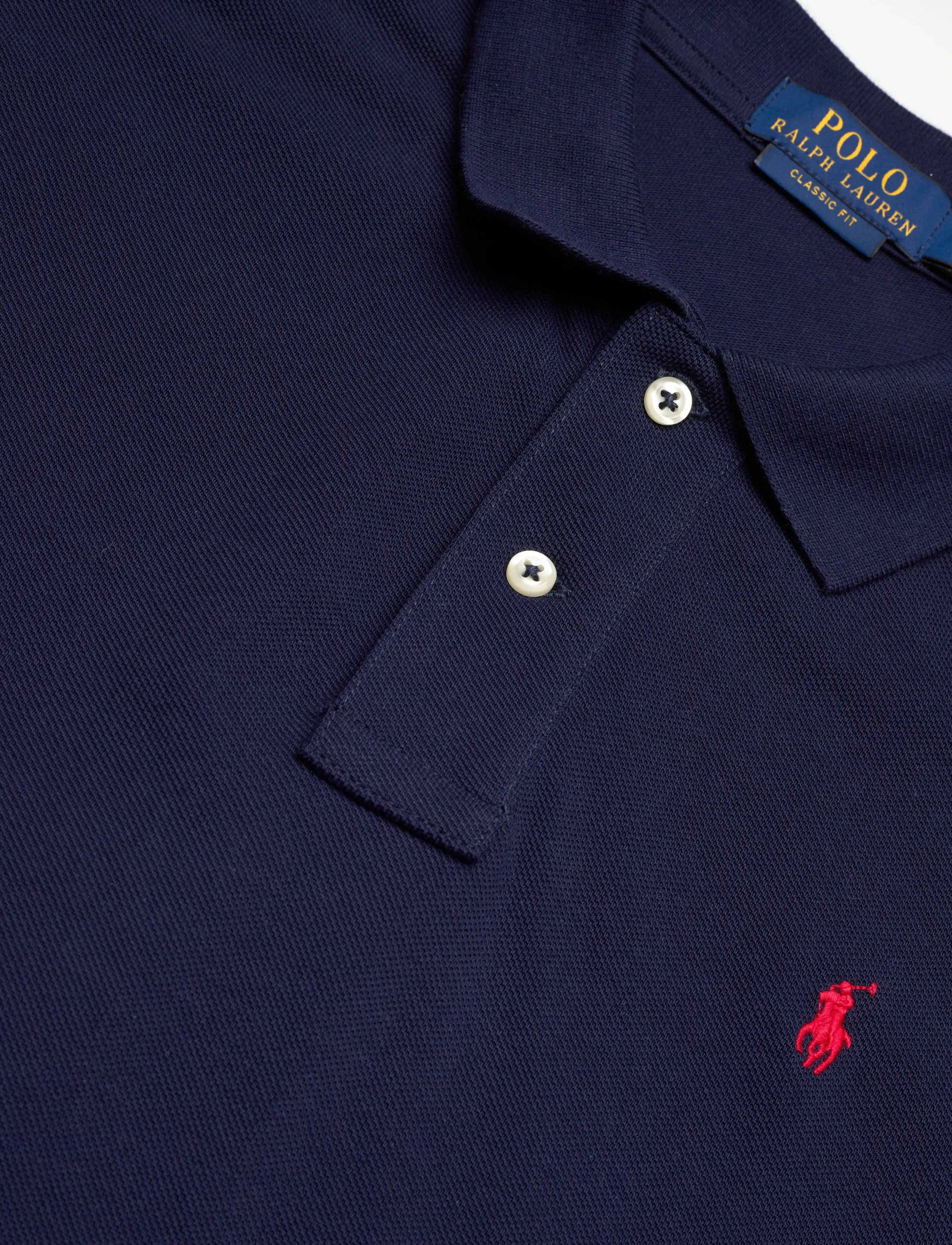 Ralph Lauren Kids - The Iconic Mesh Polo Shirt - kortärmade pikéer - refined navy - 2
