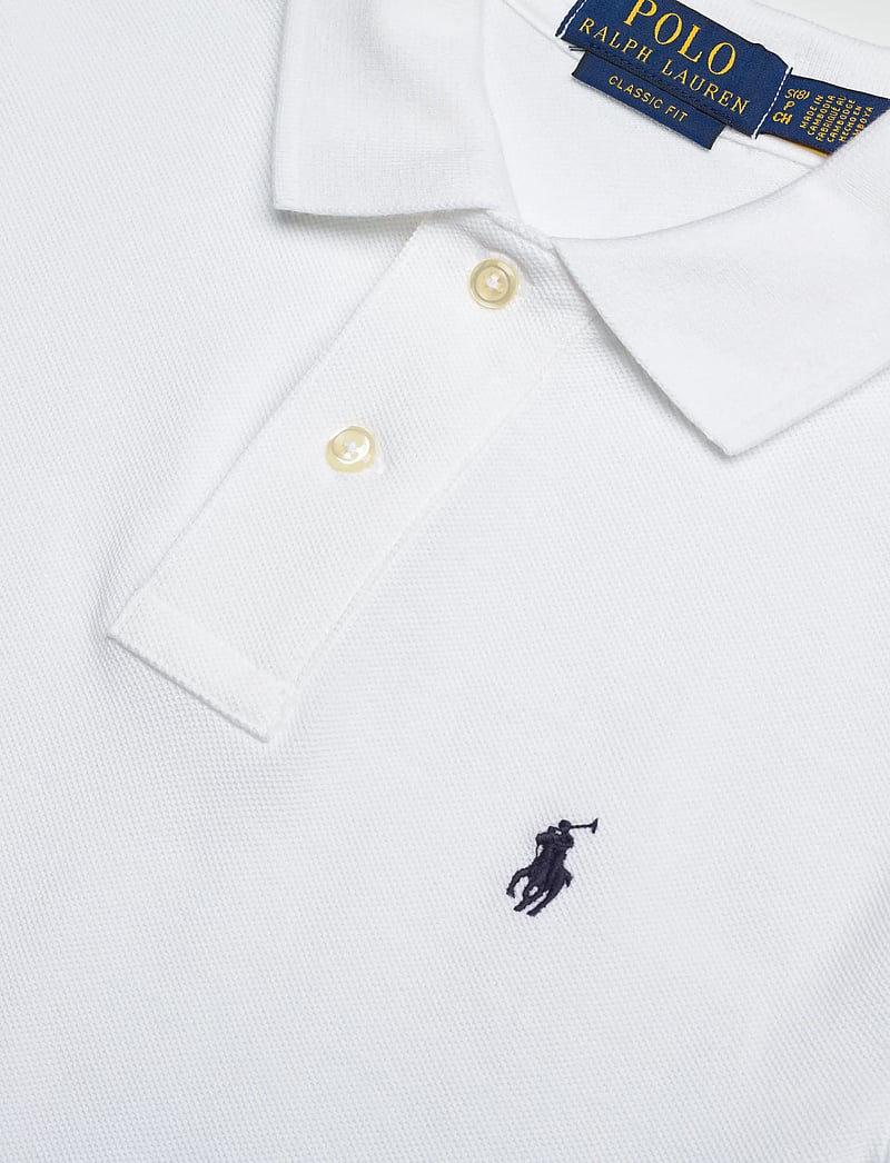 Ralph Lauren Kids - The Iconic Mesh Polo Shirt - kortærmede poloer - white - 2