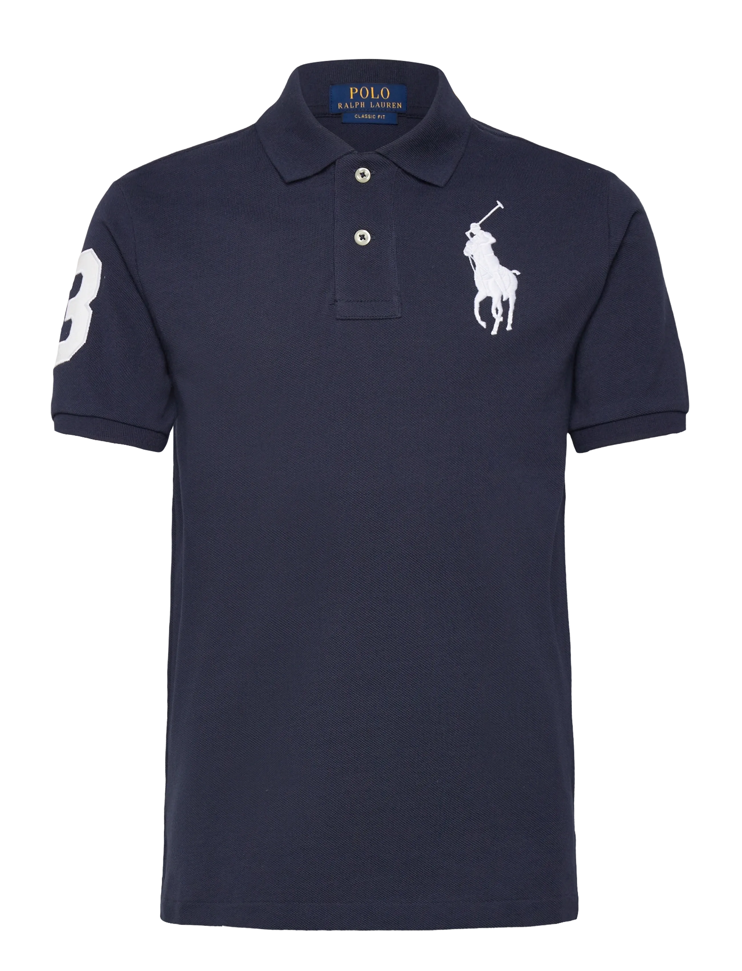 Ralph Lauren Kids Big Pony Cotton Mesh Polo Shirt - Langærmede skjorter - REFINED NAVY / blue