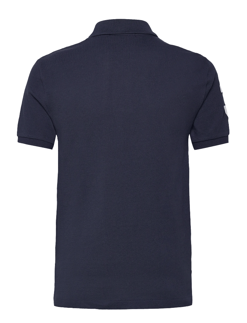 Ralph Lauren Kids - Big Pony Cotton Mesh Polo Shirt - langärmlige hemden - refined navy - 1